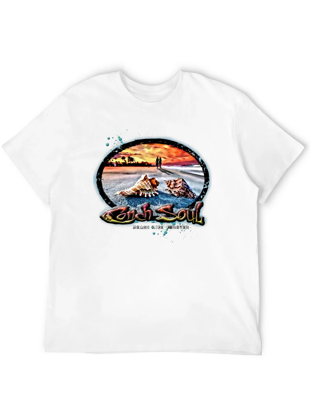 Conch Soul Beach Life Tee product image 3