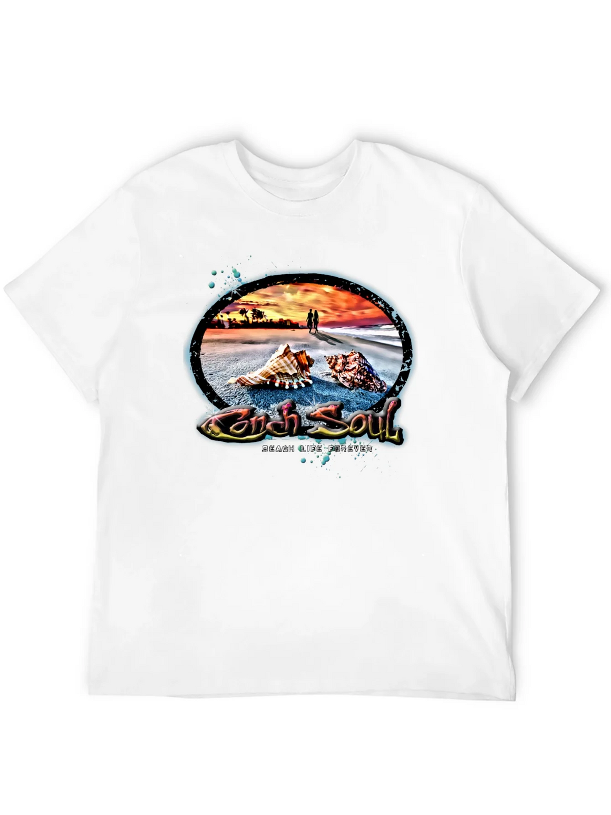 Conch Soul Beach Life Tee product image 3