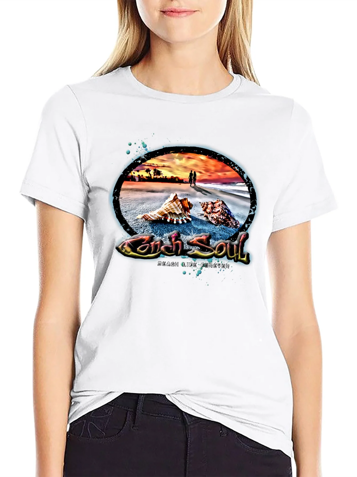 Conch Soul Beach Life Tee product image 10