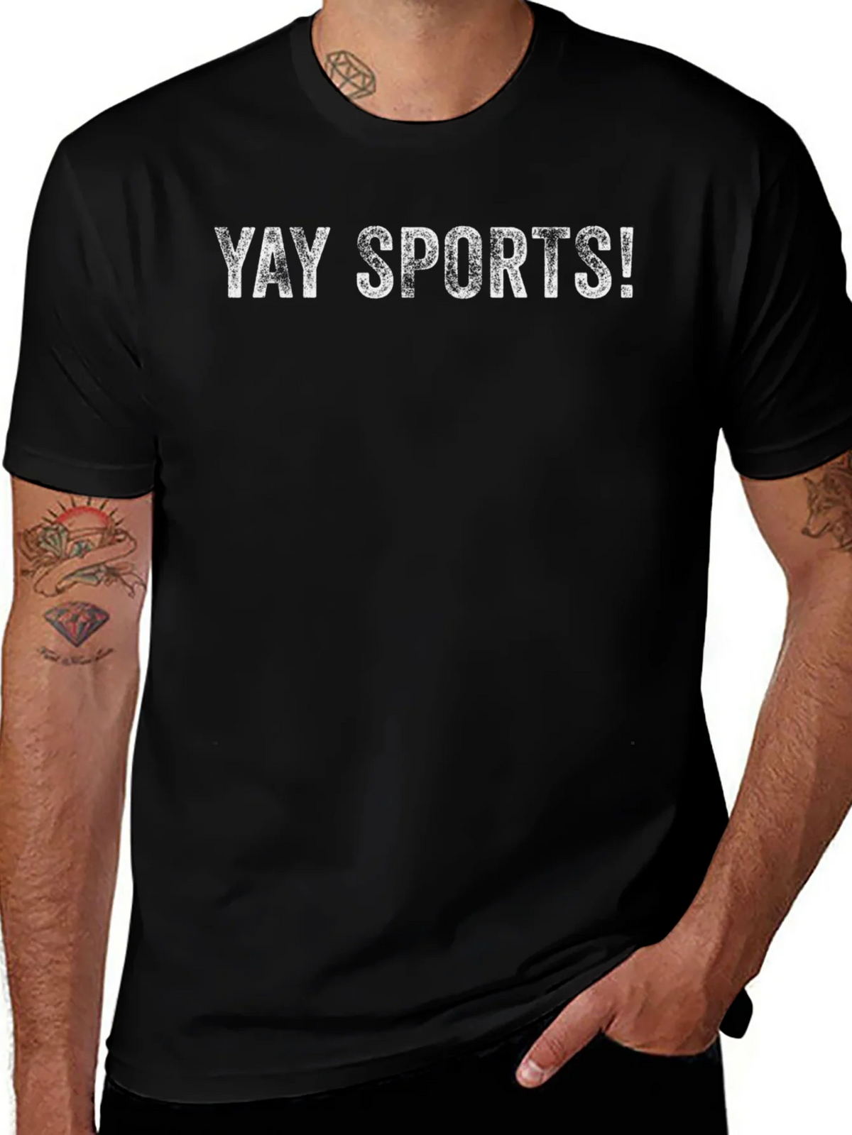 Yay Sports! Graphic Tee - Casual & Comfy product image 1