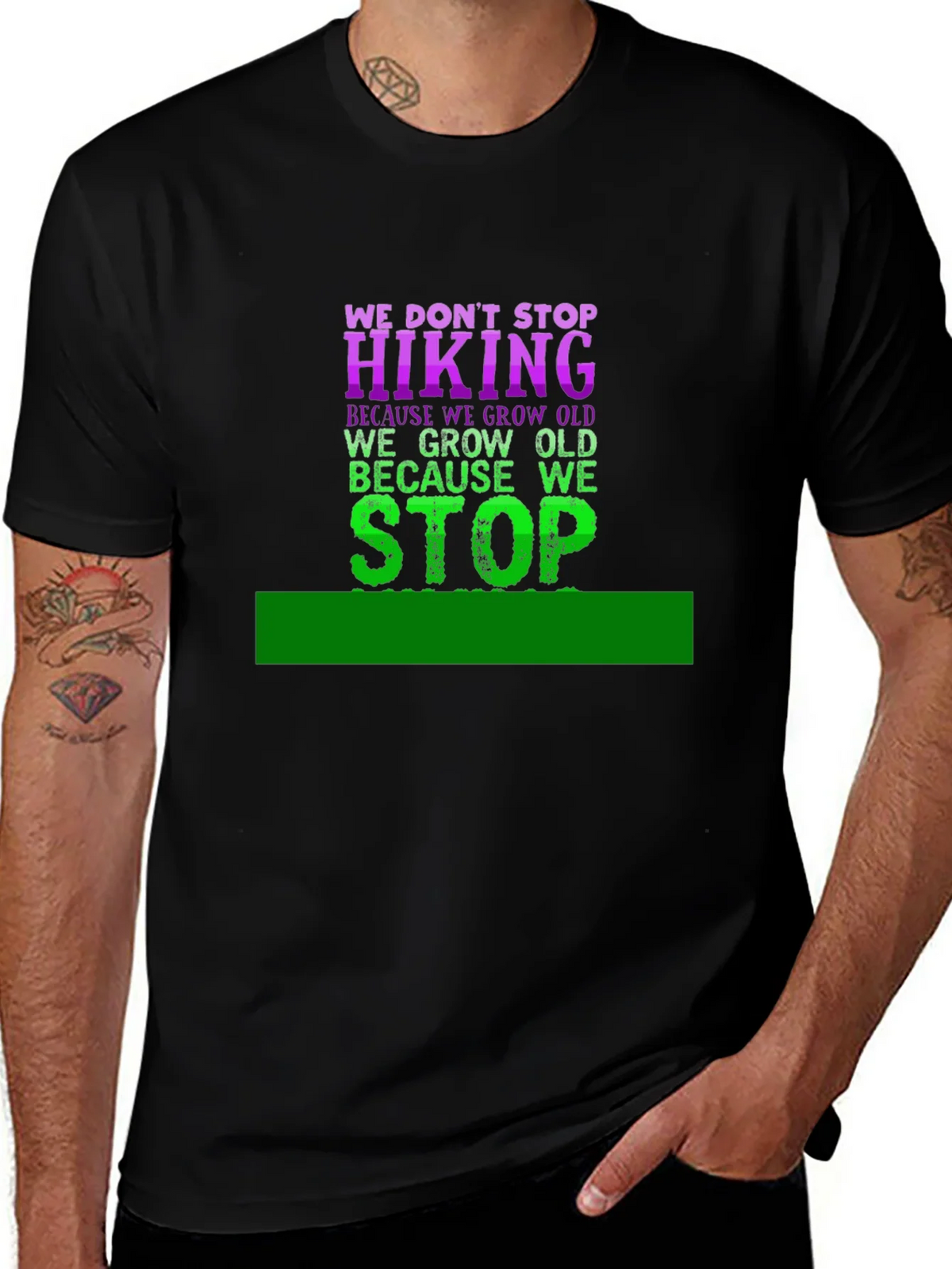 Hiking T-Shirt - We Dont Stop product image 1