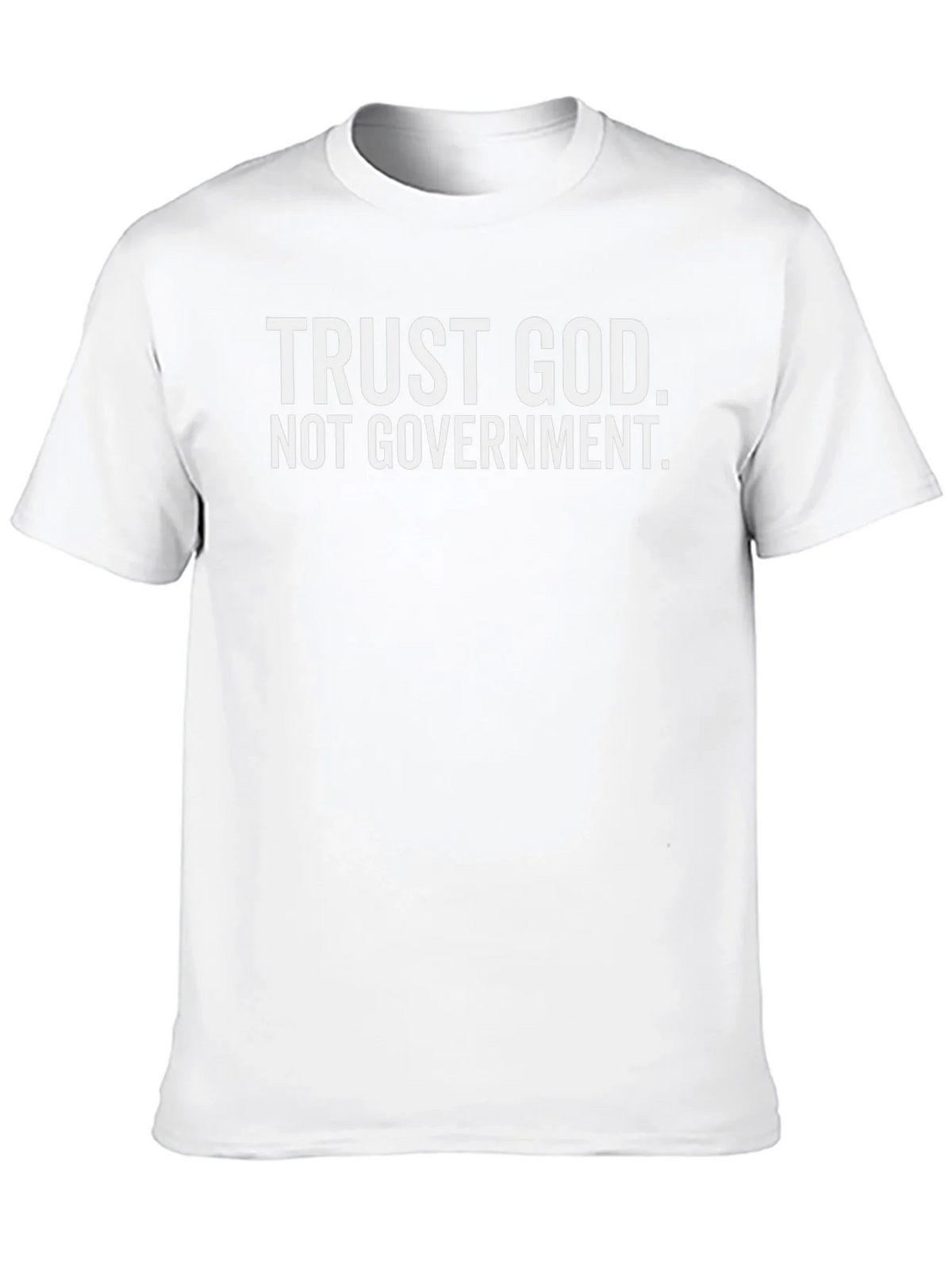Trust God Not Government T-Shirt product image 12