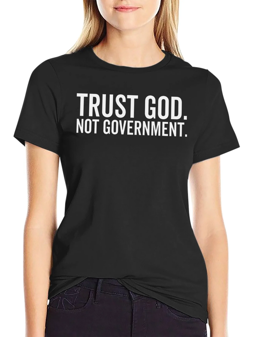 Trust God Not Government T-Shirt product image 5