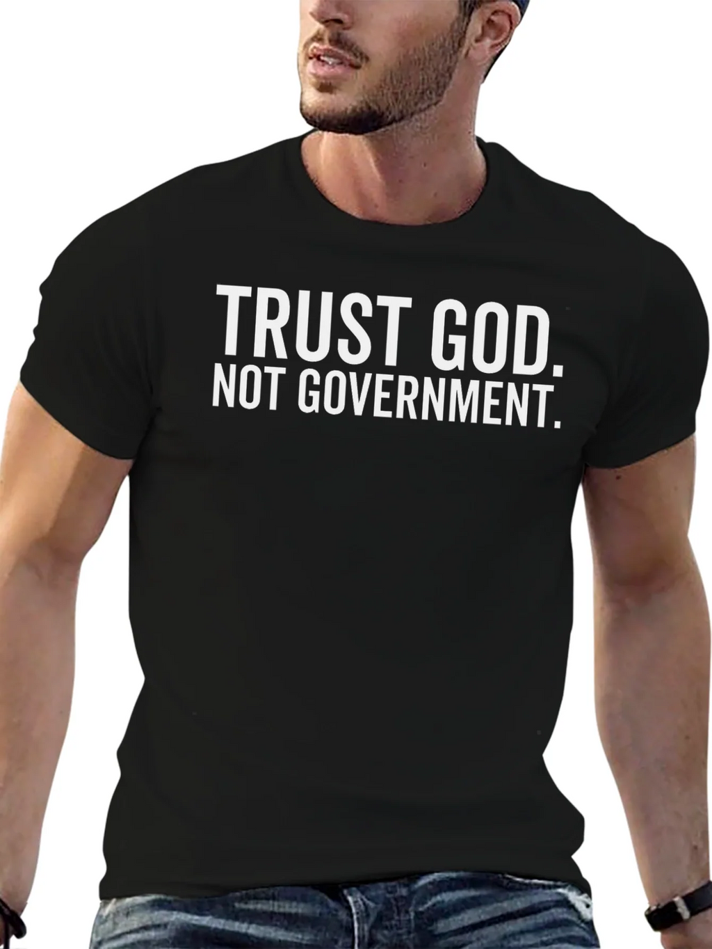 Trust God Not Government T-Shirt product image 9