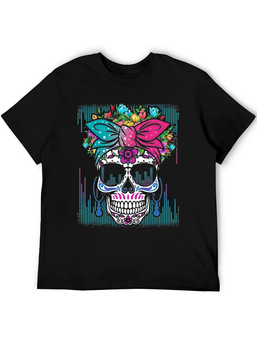 Sugar Skull Graphic T-Shirt product image 8