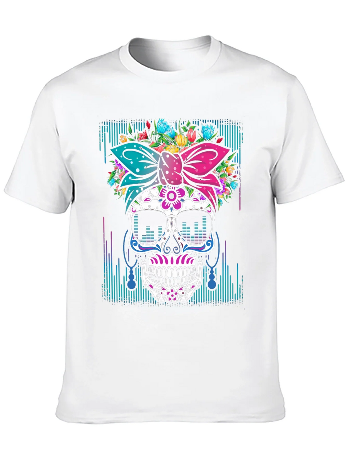 Sugar Skull Graphic T-Shirt product image 12
