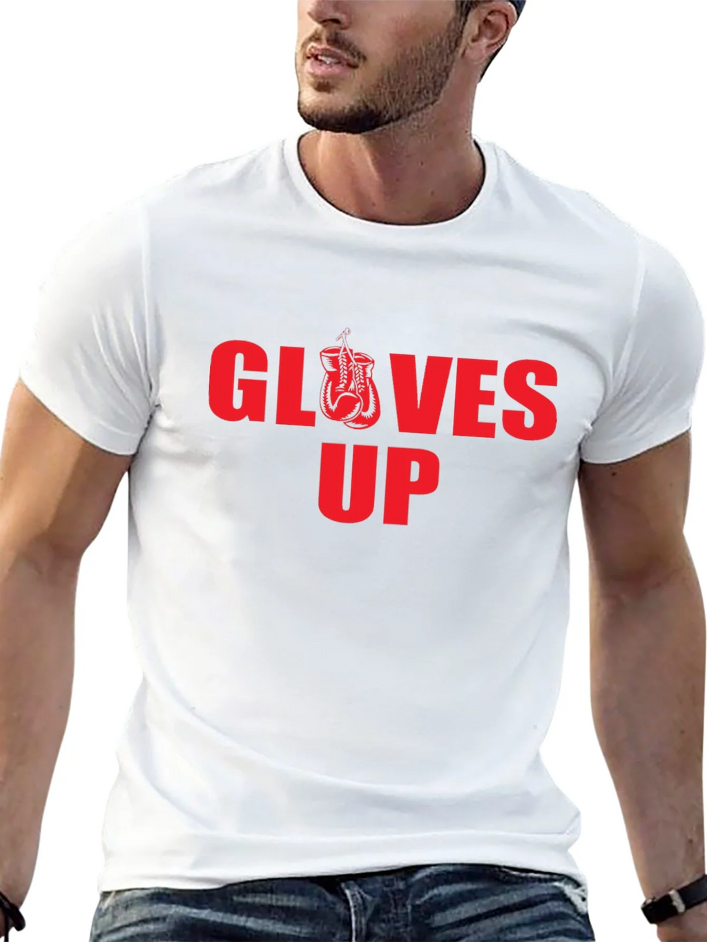 Gloves Up Graphic Tee - Boxing Inspired T-Shirt product image 4