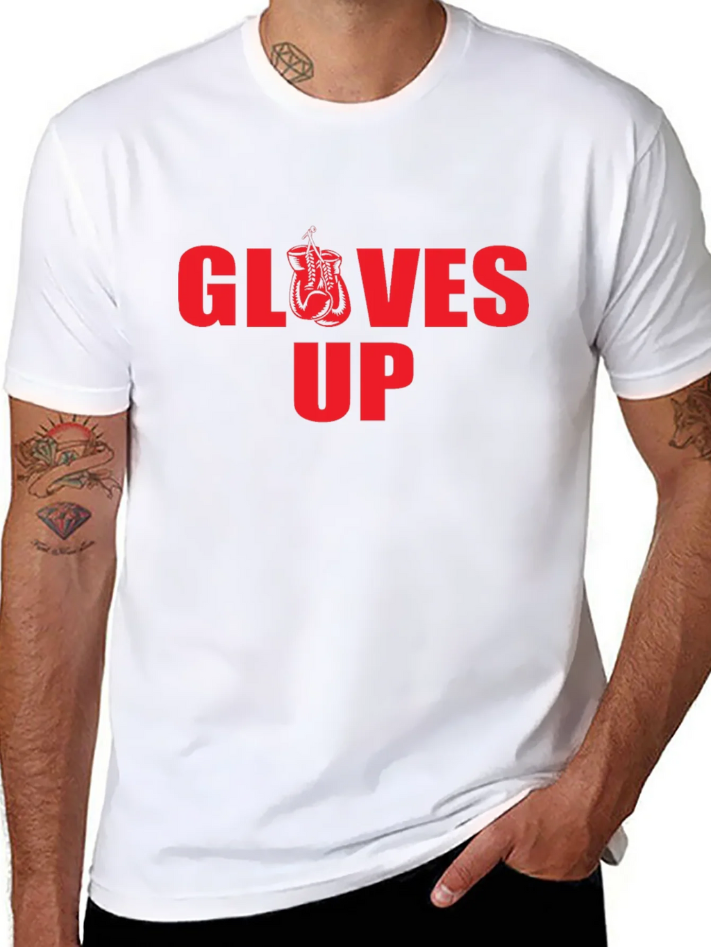 Gloves Up Graphic Tee - Boxing Inspired T-Shirt product image 10