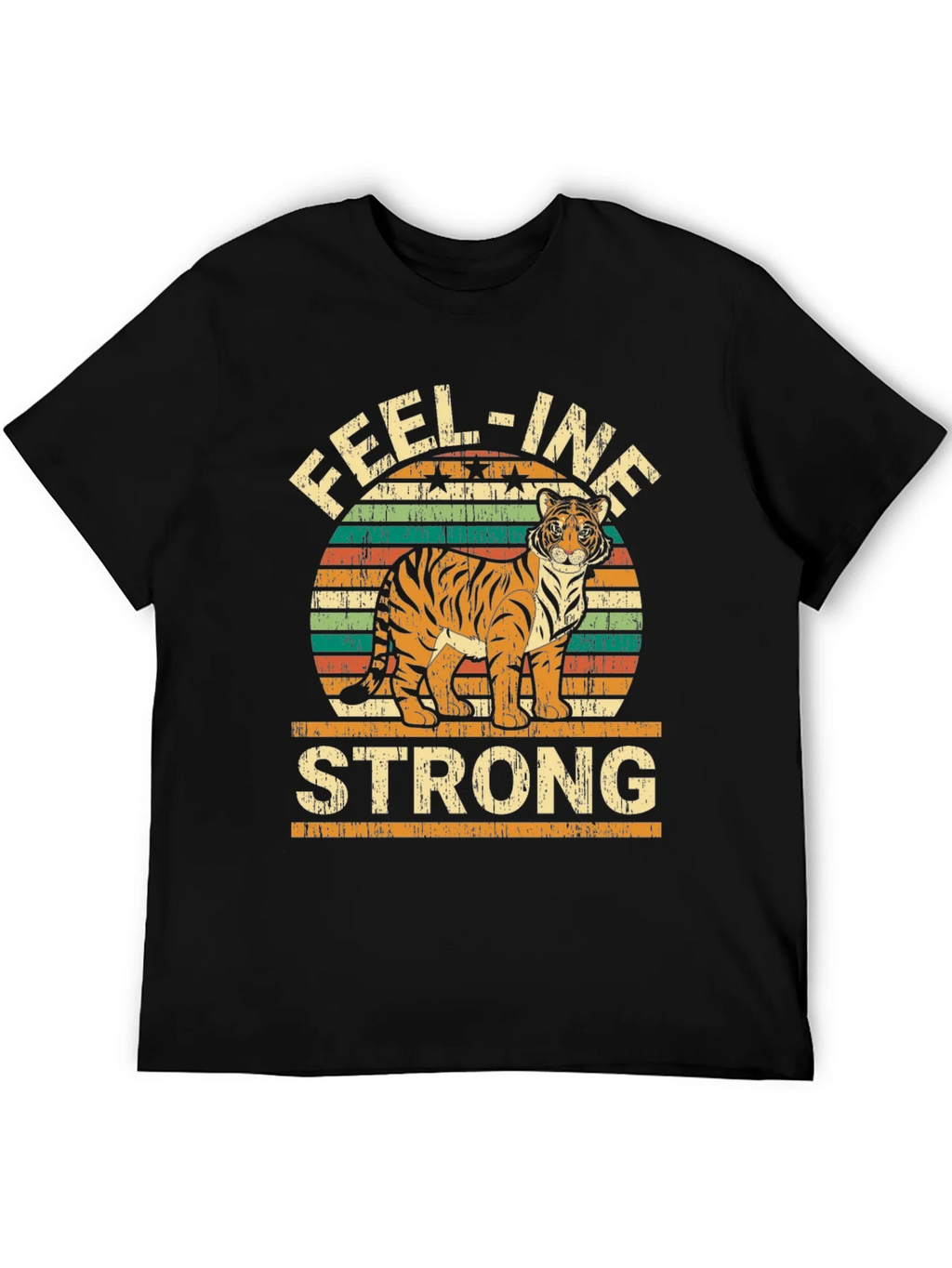 Feel-ine Strong Tiger Graphic Tee product image 8
