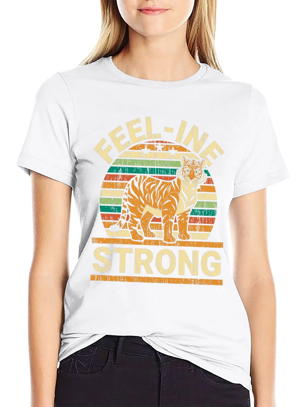 Feel-ine Strong Tiger Graphic Tee product image 11