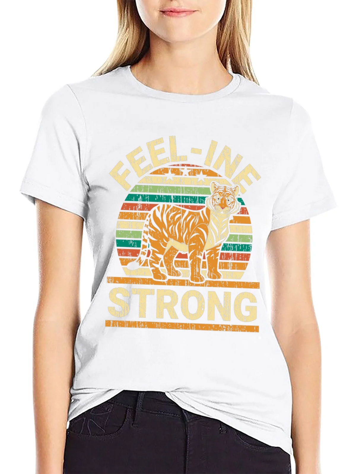 Feel-ine Strong Tiger Graphic Tee product image 11