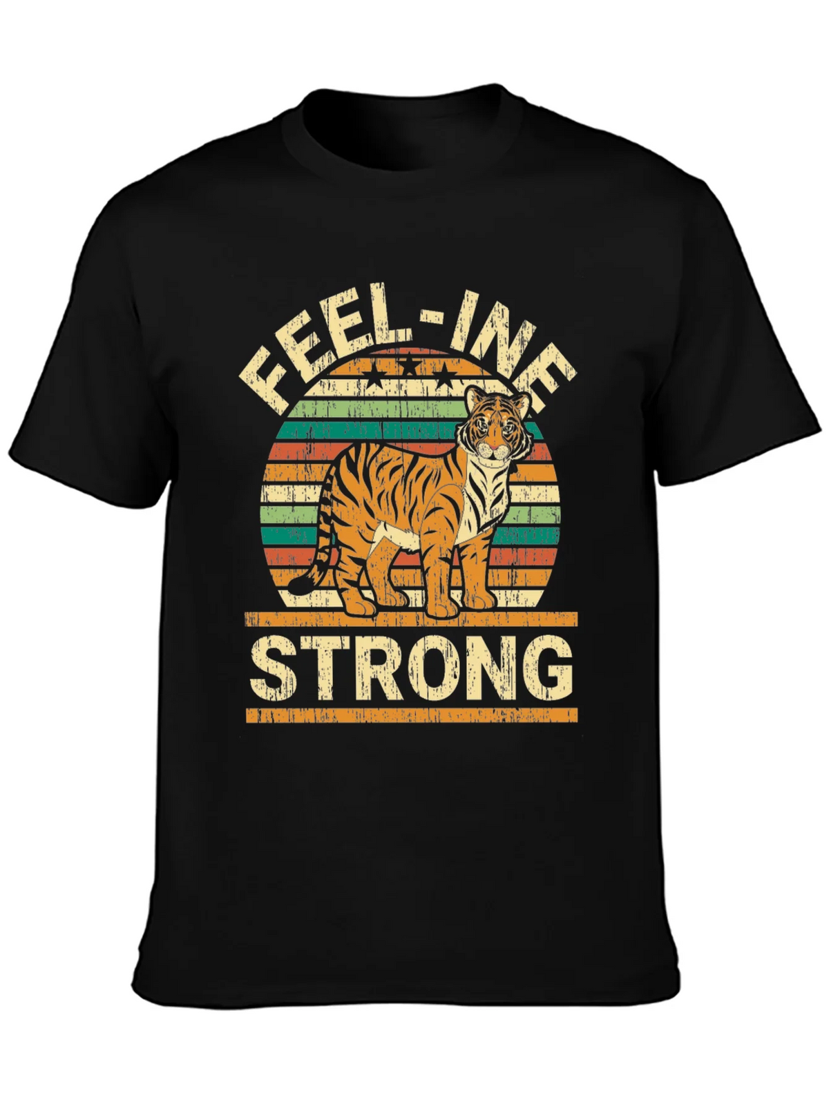 Feel-ine Strong Tiger Graphic Tee product image 6
