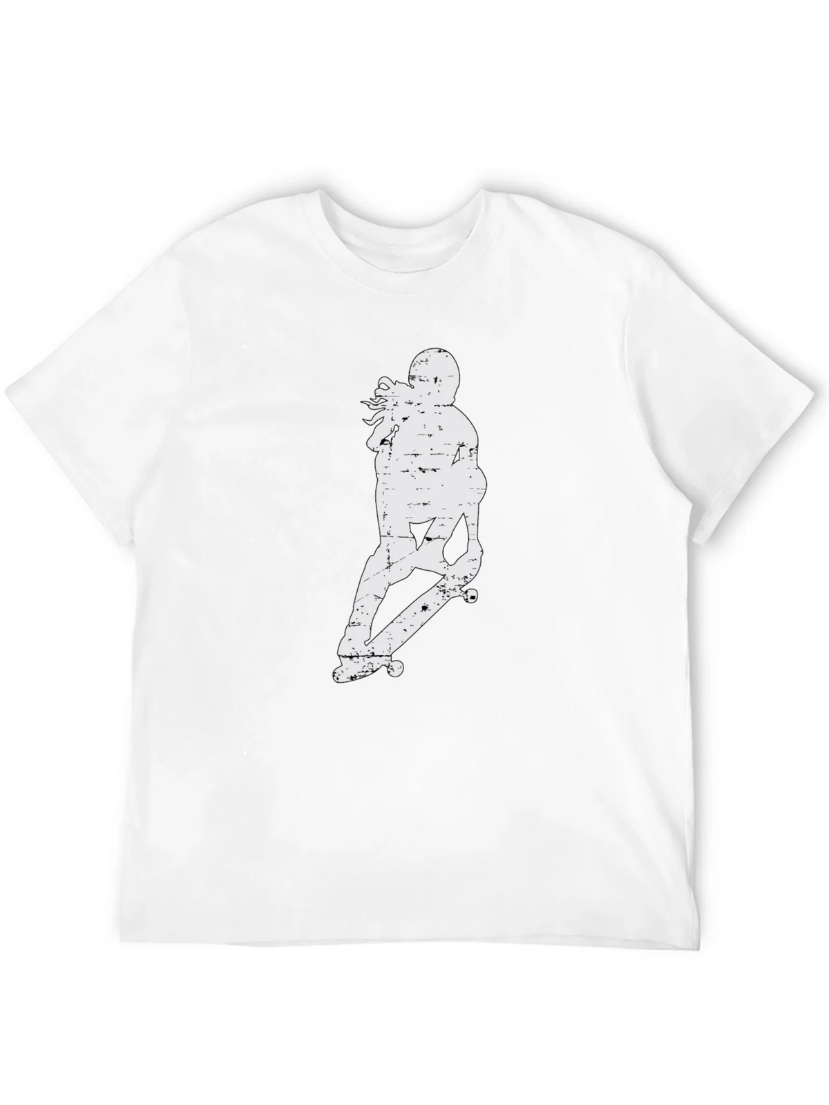 Skateboarder Graphic Tee - Casual Black T-Shirt product image 3
