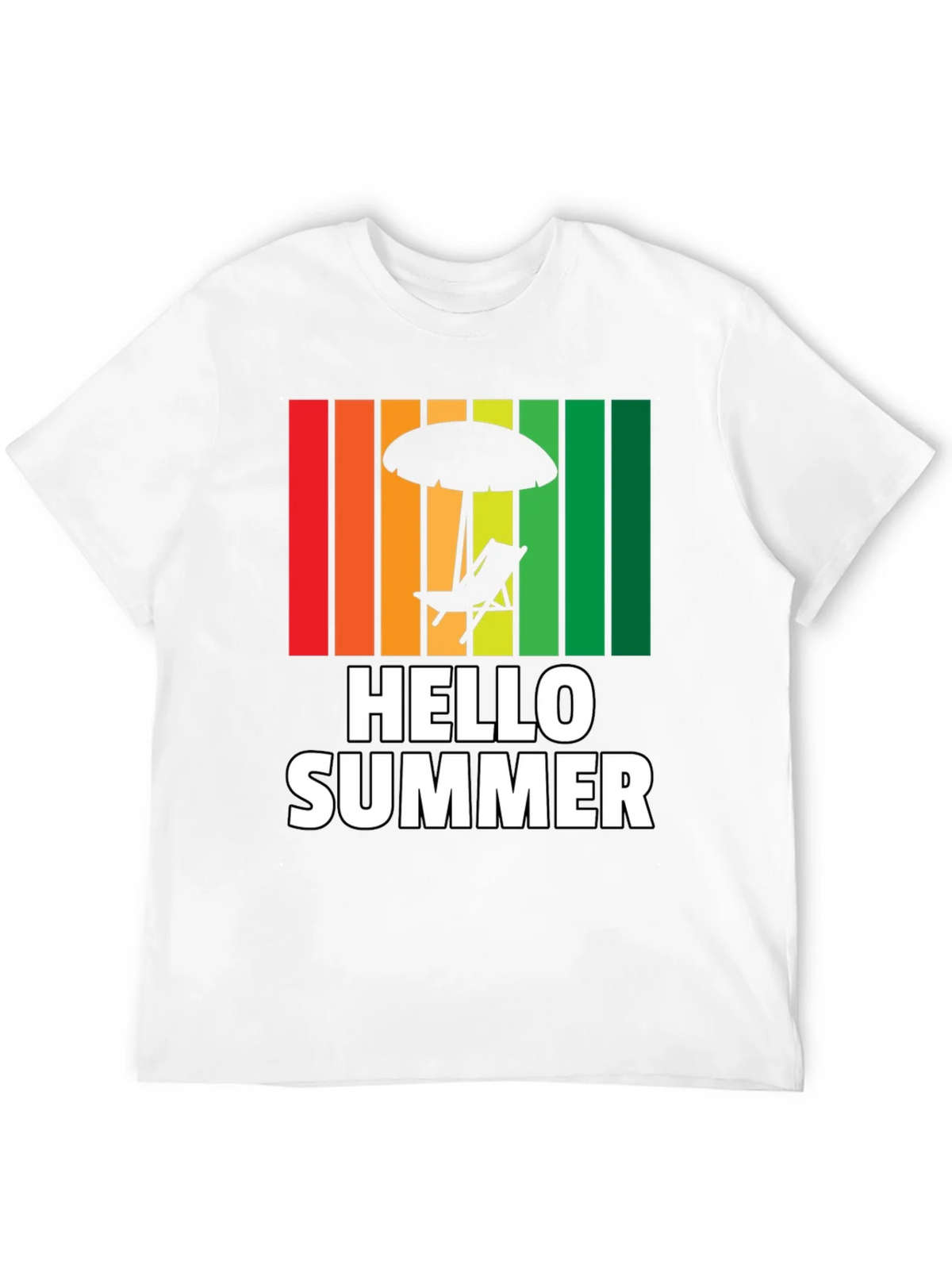 Hello Summer Beach T-Shirt product image 3