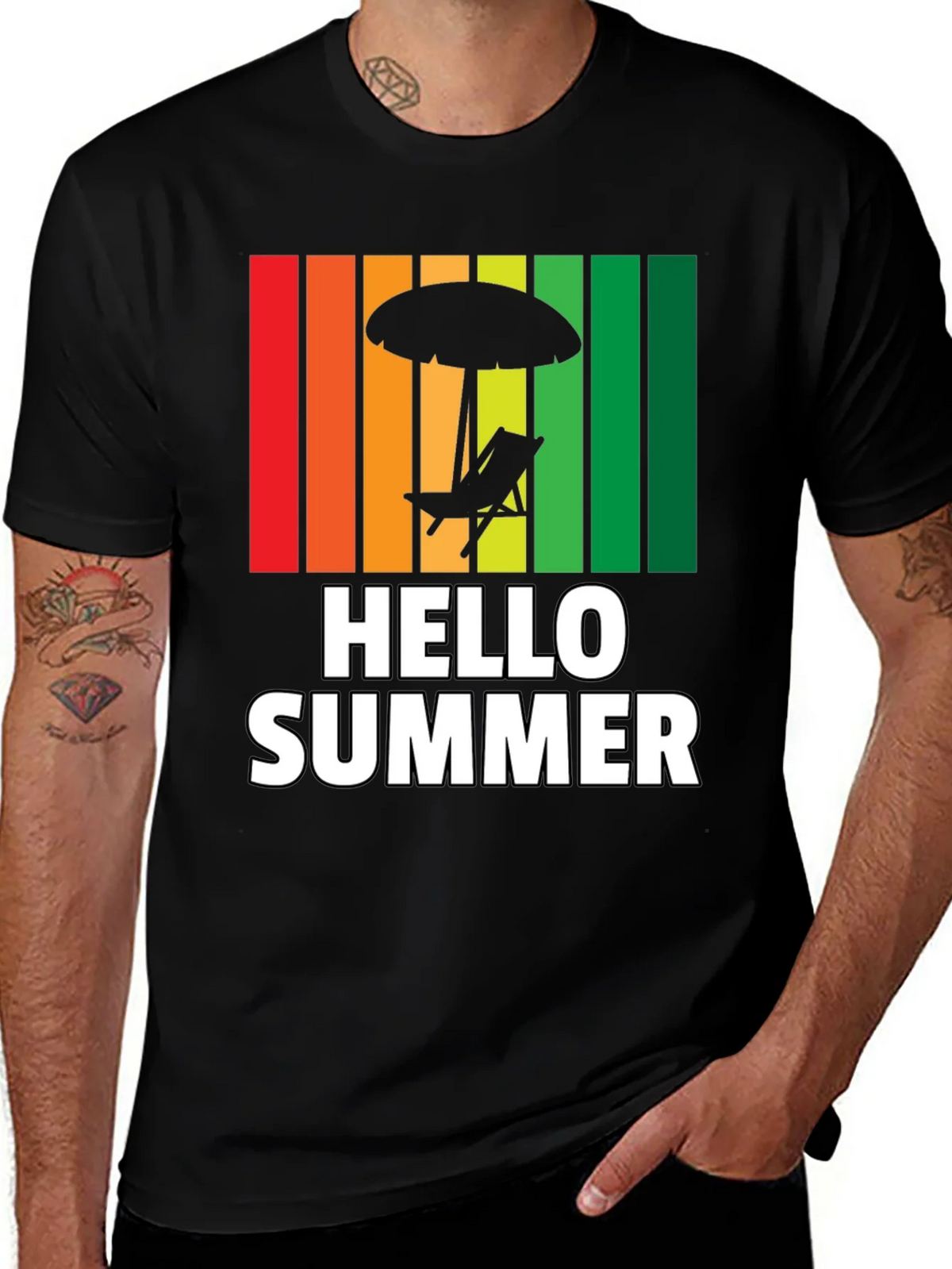 Hello Summer Beach T-Shirt product image 1