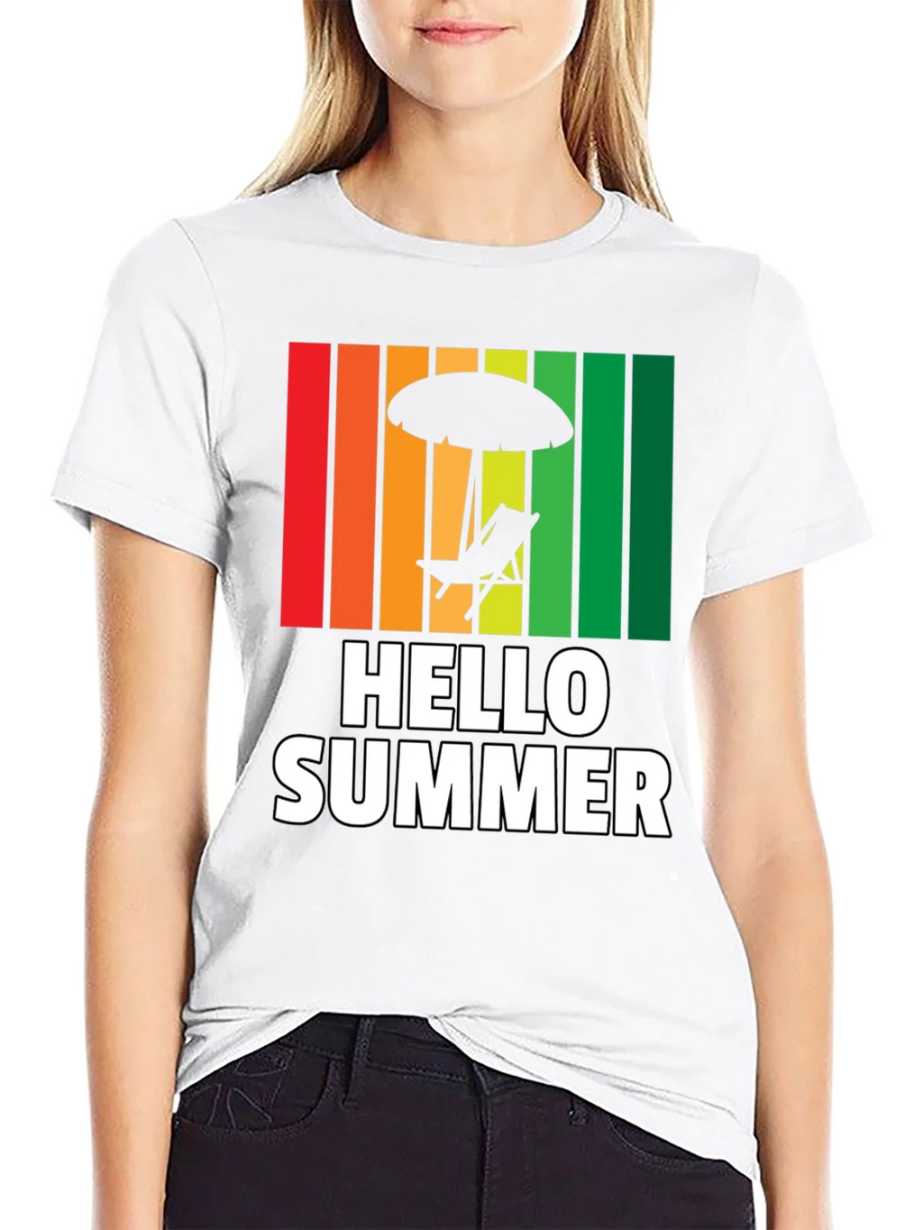 Hello Summer Beach T-Shirt product image 11