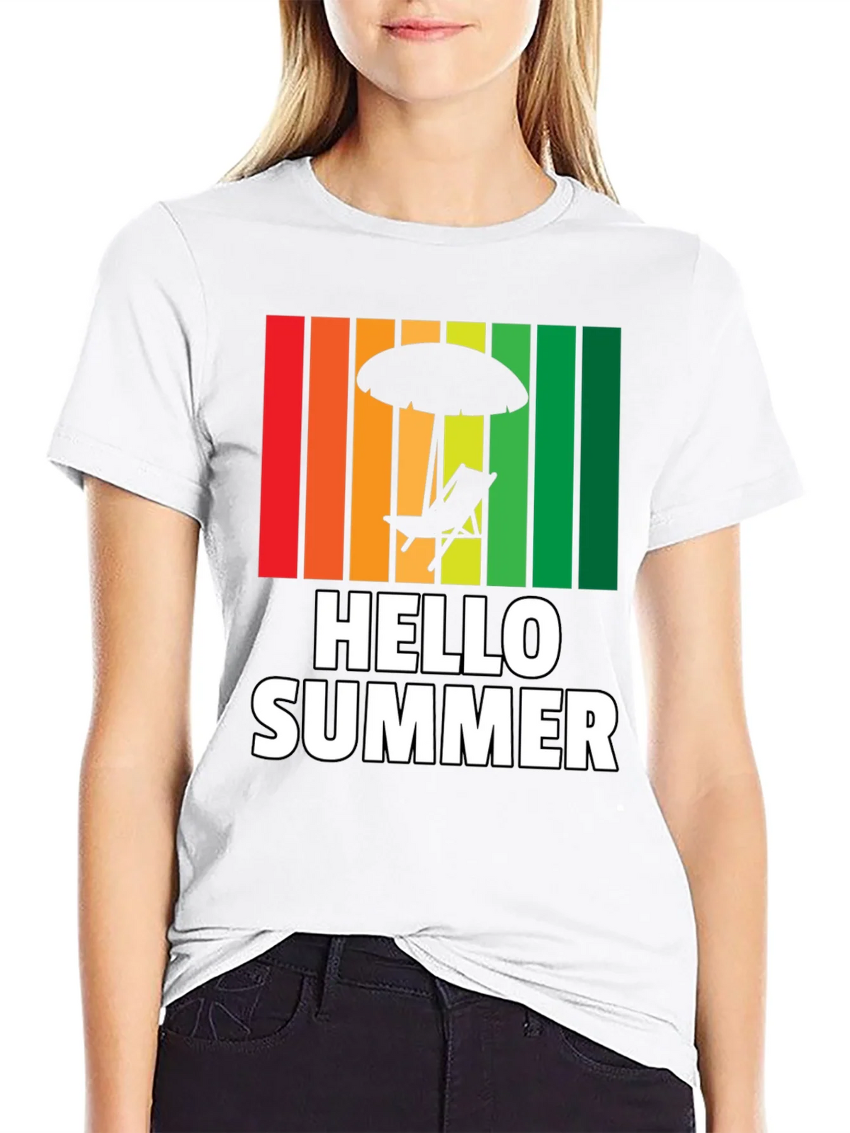 Hello Summer Beach T-Shirt product image 11