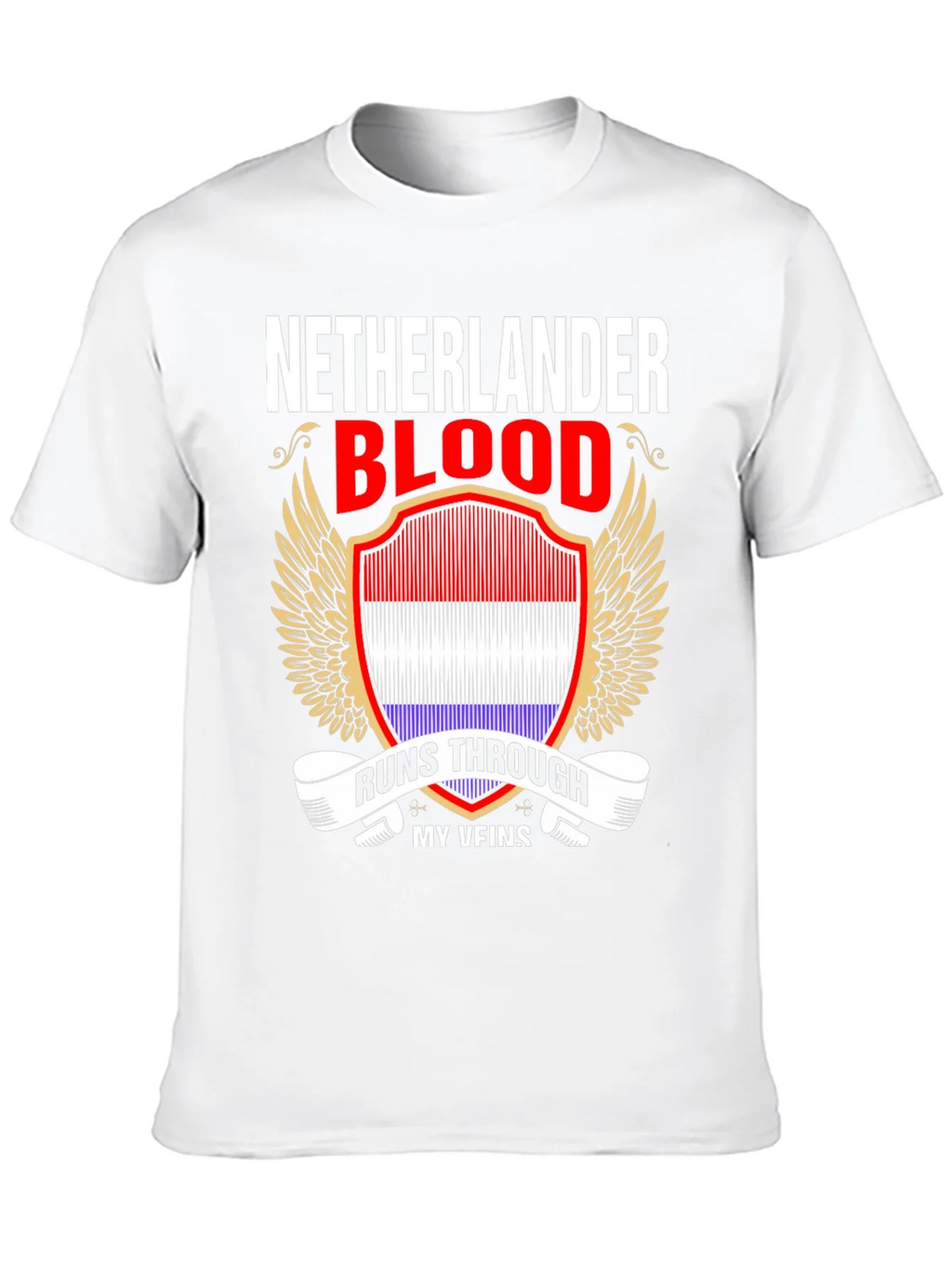 Netherlander Blood Runs Through My Veins T-Shirt product image 12