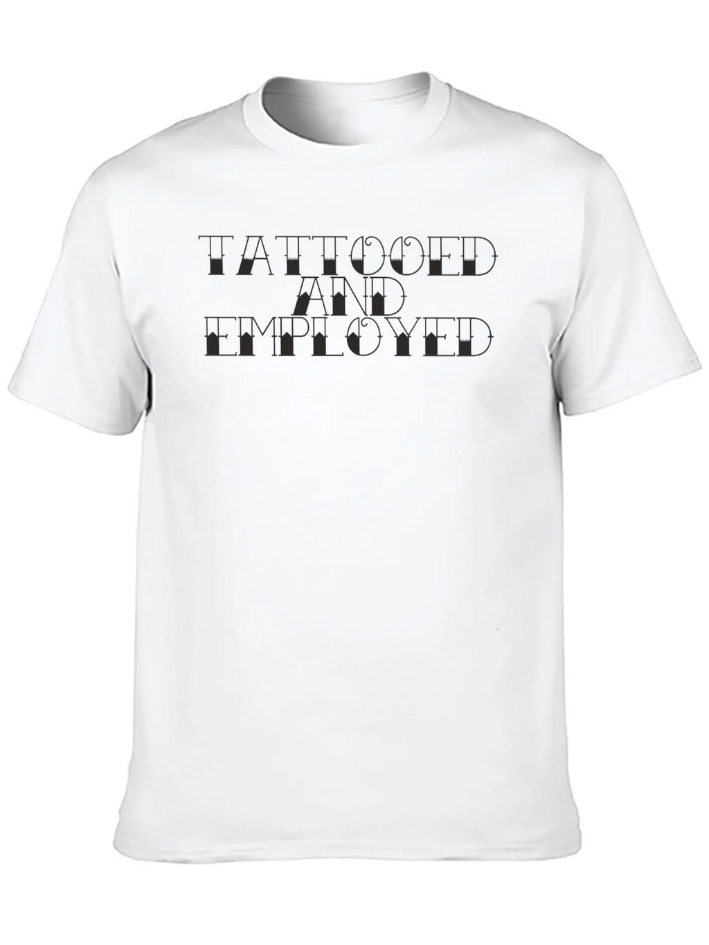 Tattooed and Employed Graphic Tee - Short Sleeve Crewneck product image 12