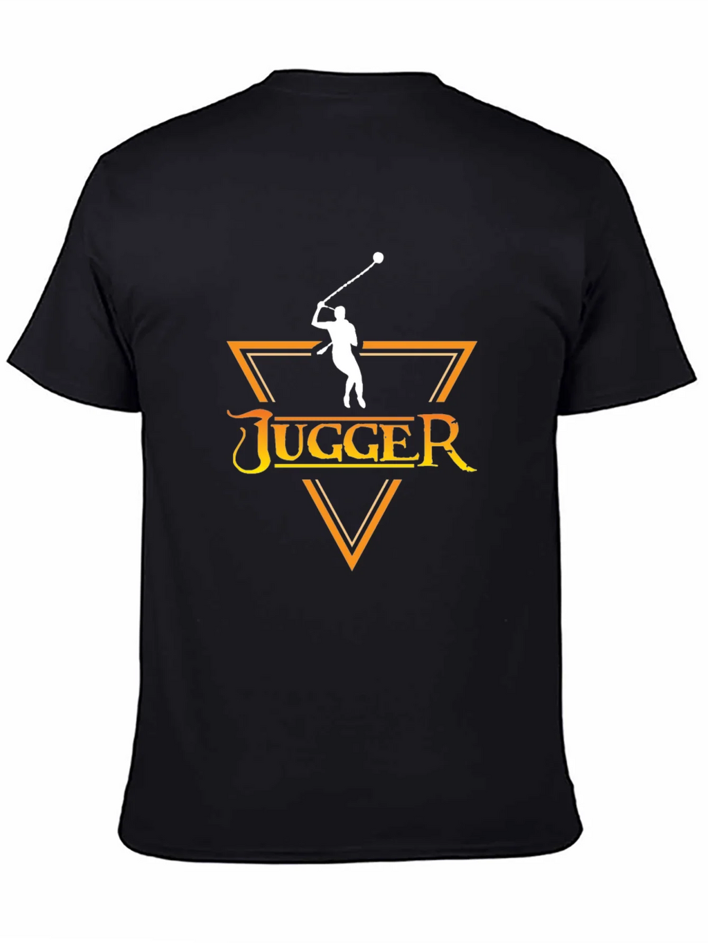 JUGGER Black Graphic Tee - Sport Game Inspired T-Shirt product image 7