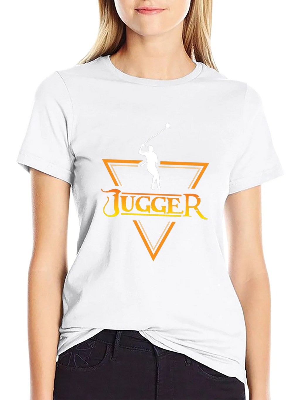JUGGER Black Graphic Tee - Sport Game Inspired T-Shirt product image 11