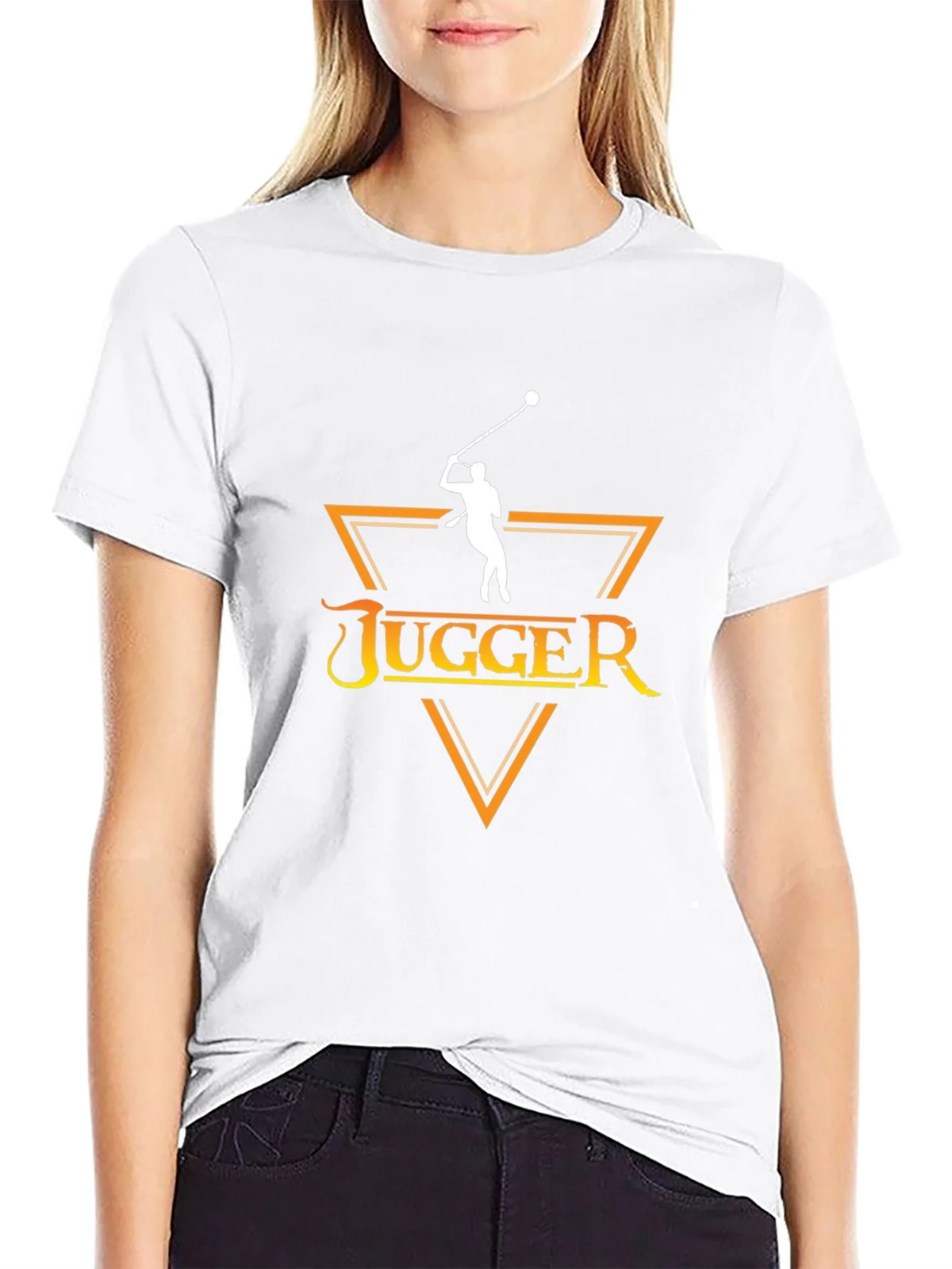 JUGGER Black Graphic Tee - Sport Game Inspired T-Shirt product image 11