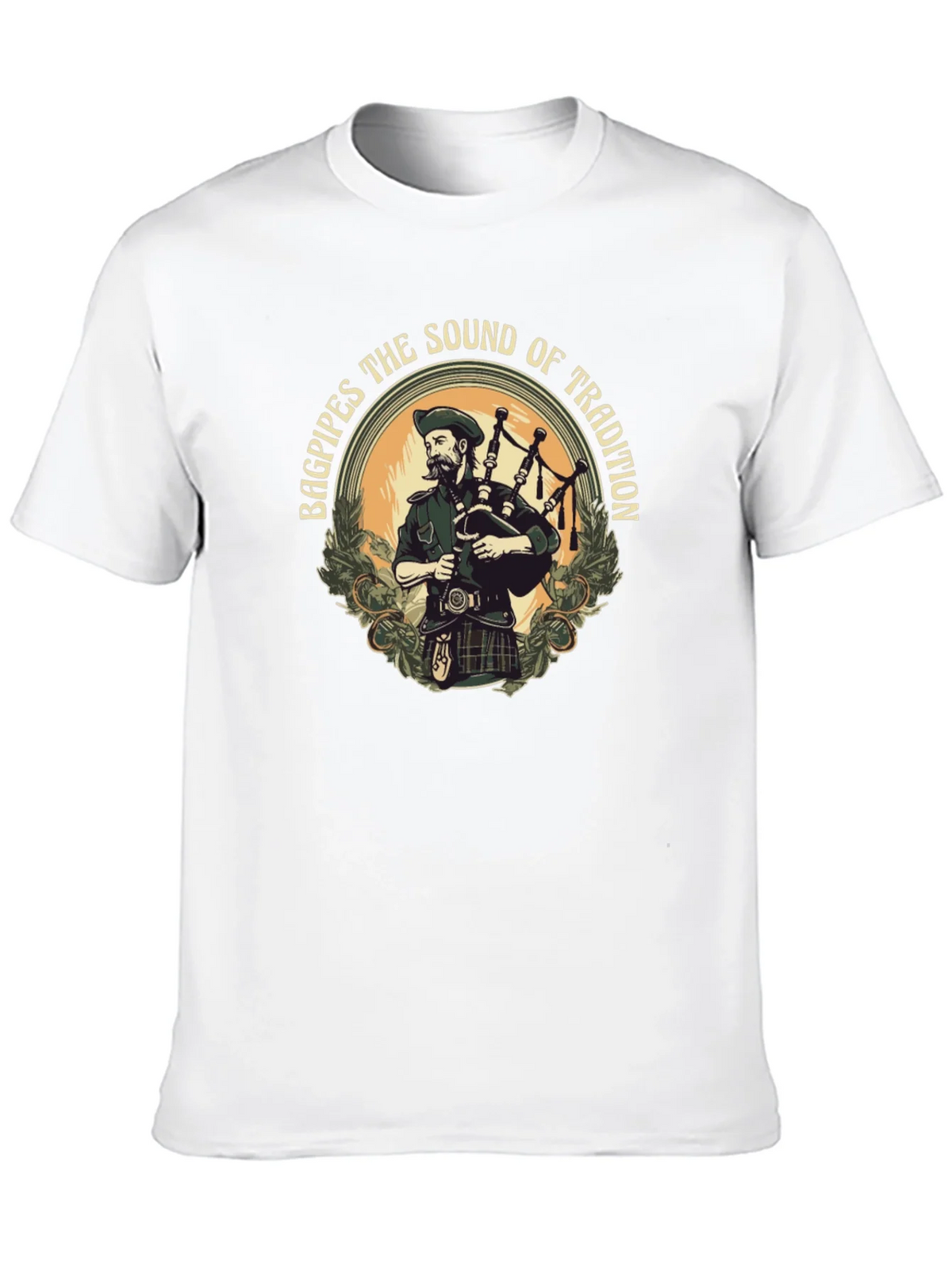 Bagpipes the Sound of Tradition Graphic T-Shirt product image 12