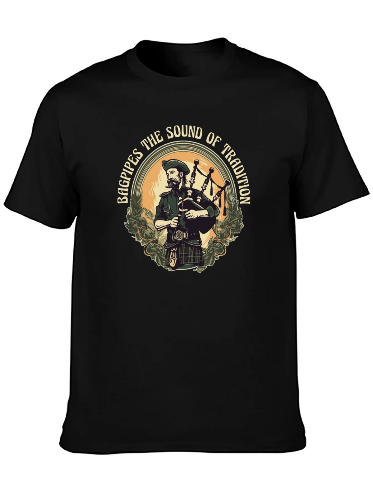 Bagpipes the Sound of Tradition Graphic T-Shirt product image 6