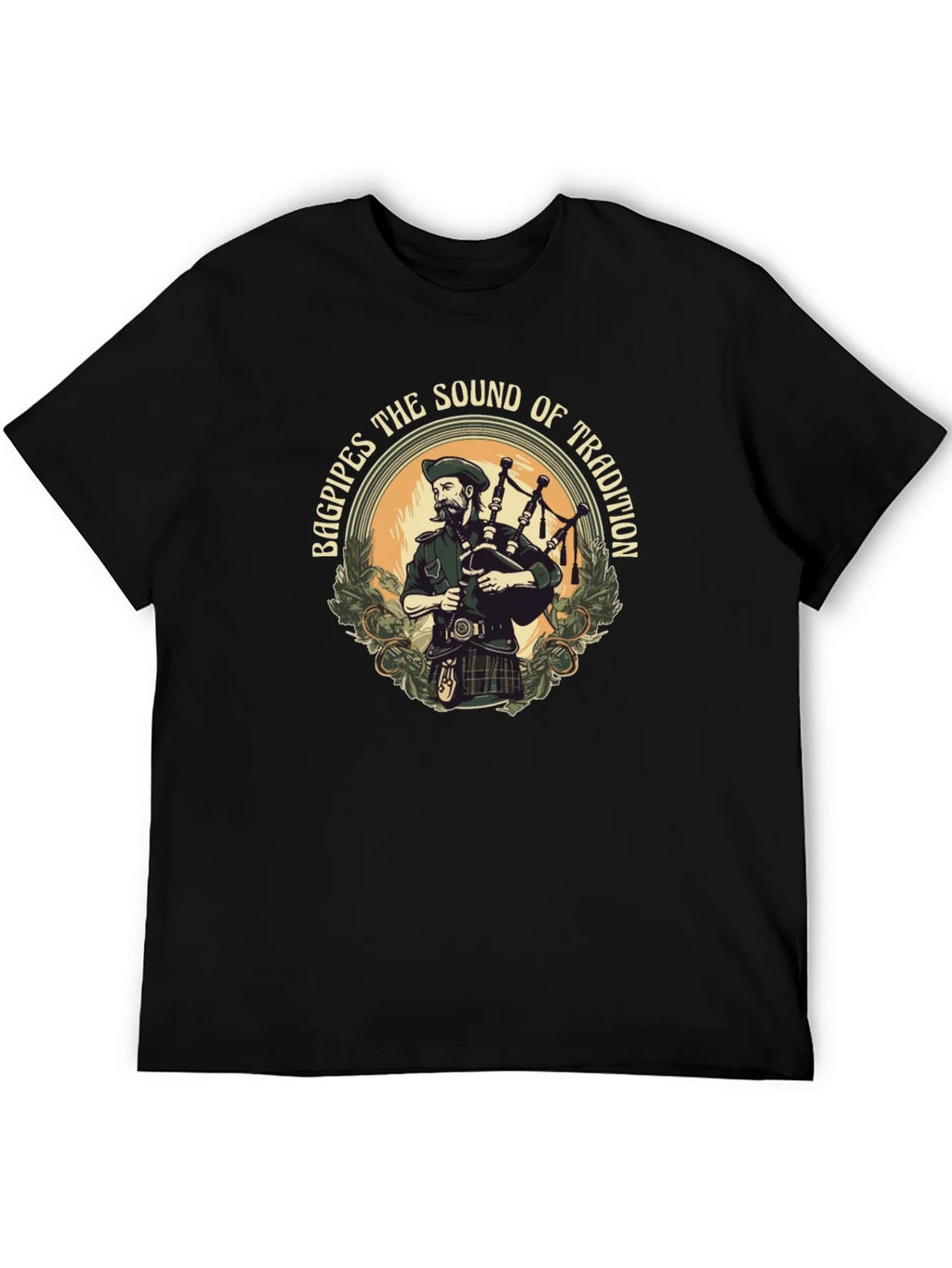 Bagpipes the Sound of Tradition Graphic T-Shirt product image 8