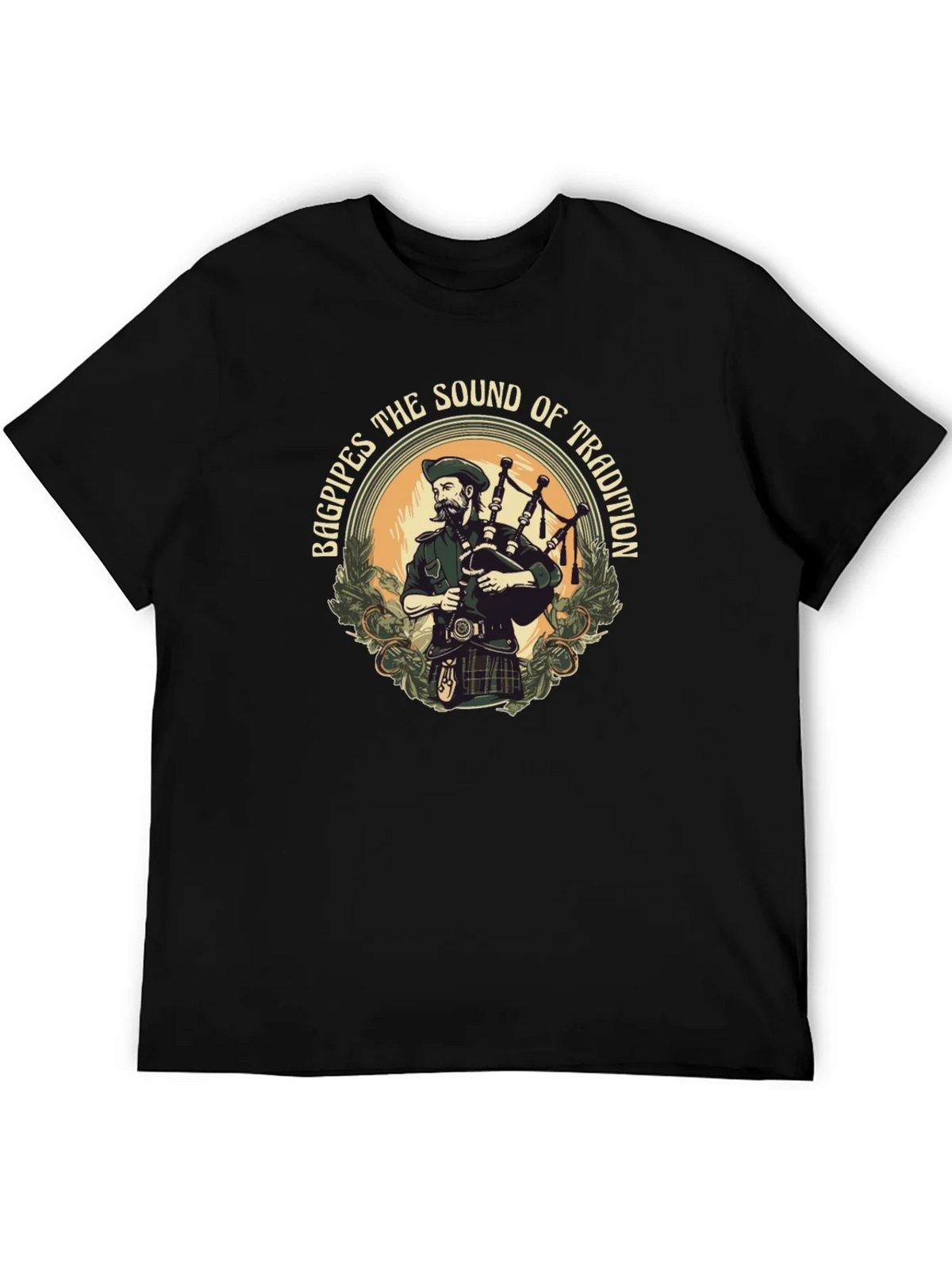 Bagpipes the Sound of Tradition Graphic T-Shirt product image 8