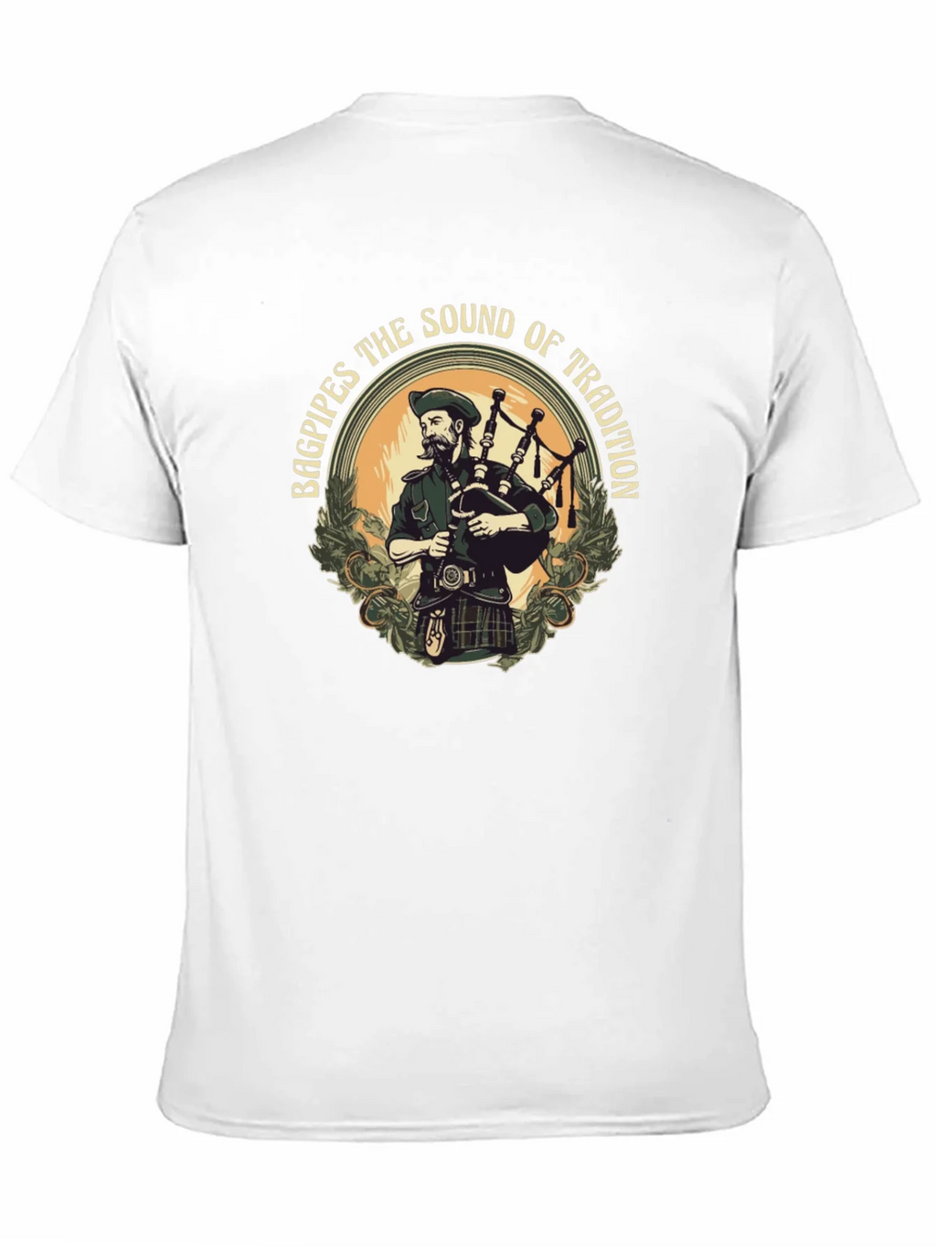 Bagpipes the Sound of Tradition Graphic T-Shirt product image 2