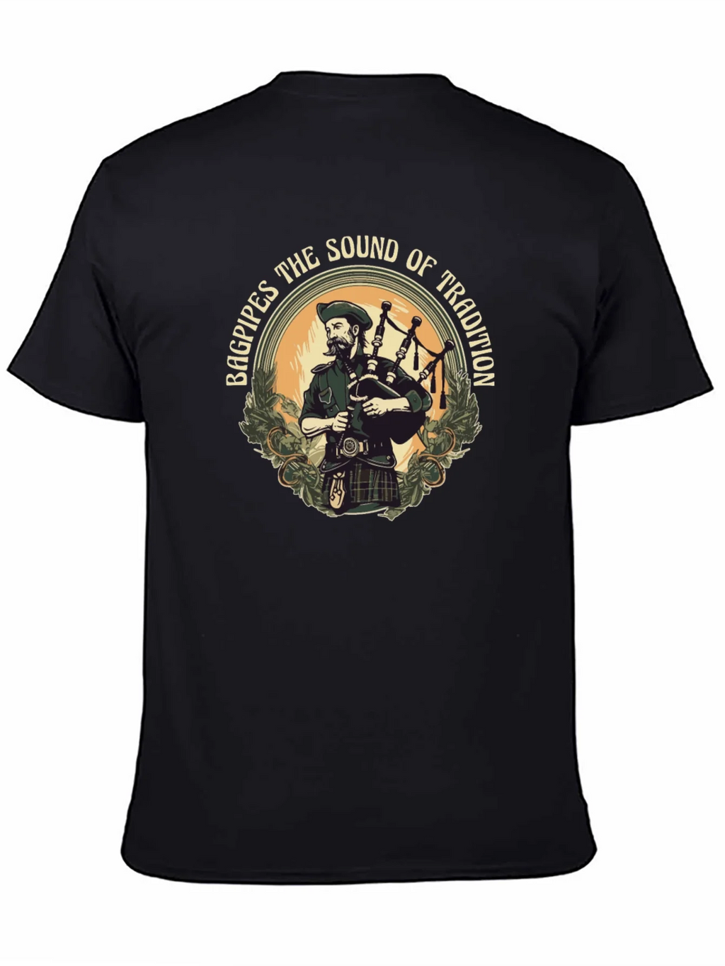 Bagpipes the Sound of Tradition Graphic T-Shirt product image 7