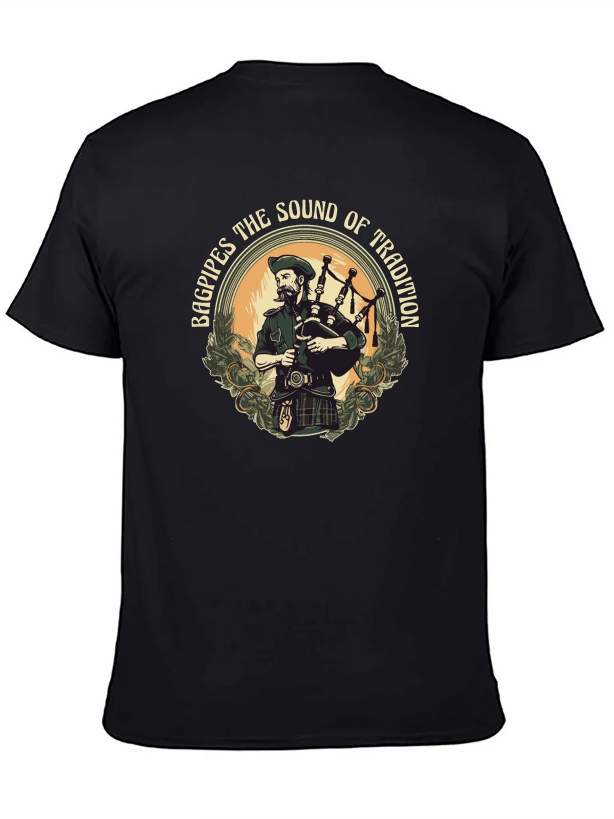 Bagpipes the Sound of Tradition Graphic T-Shirt product image 7
