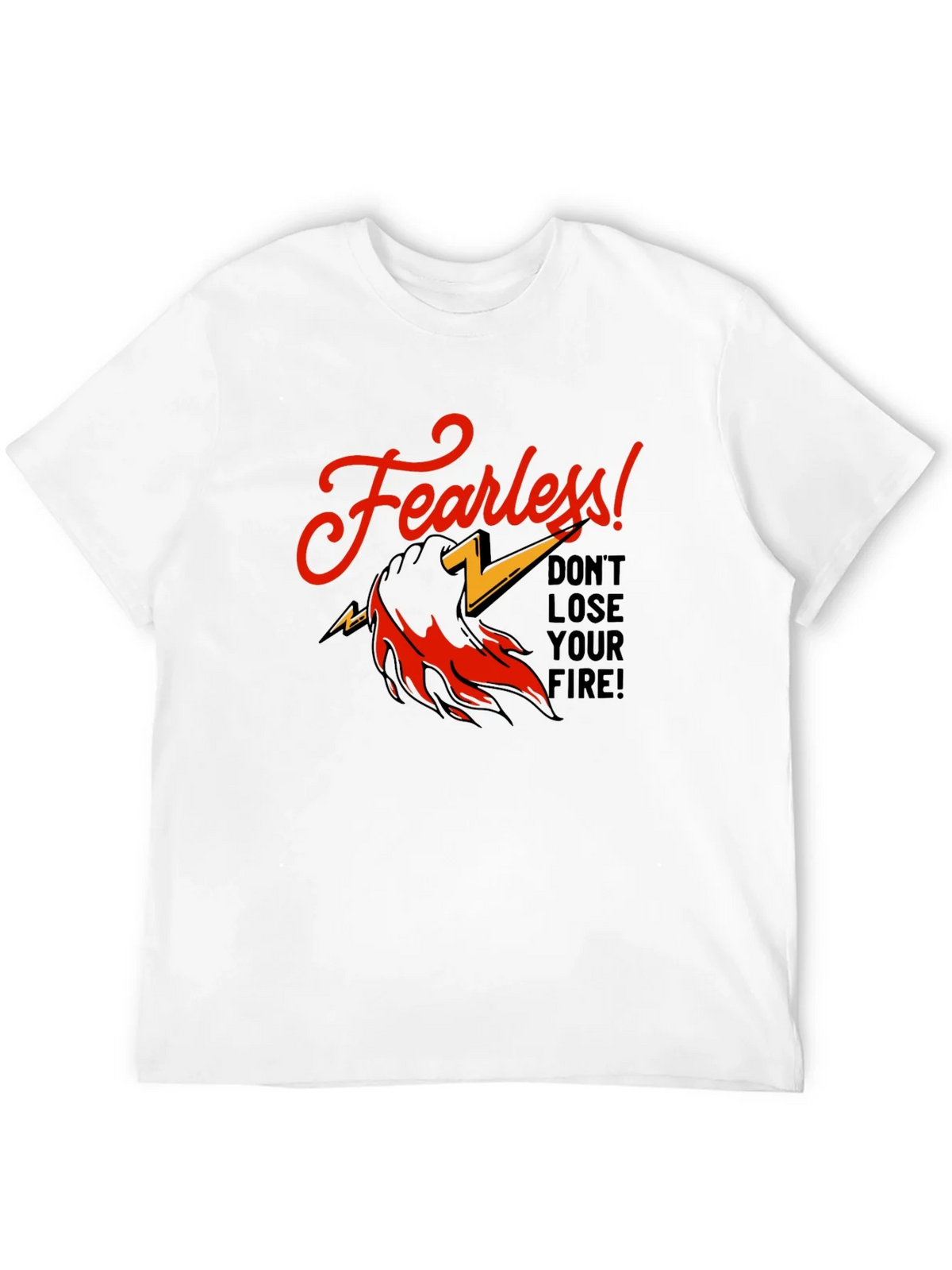 Fearless Graphic Print T-Shirt product image 3