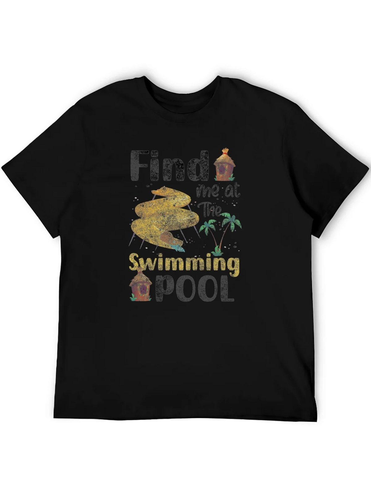 Find Me at the Swimming Pool T-Shirt product image 8