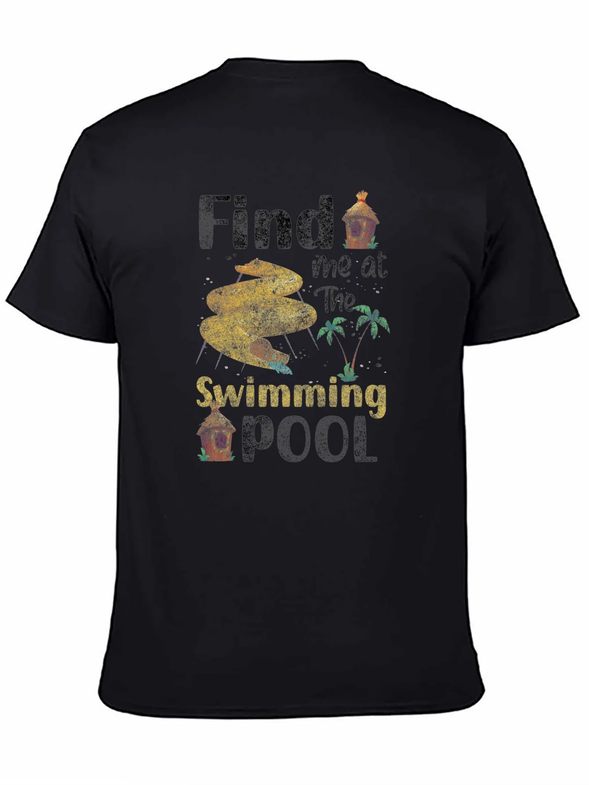 Find Me at the Swimming Pool T-Shirt product image 7
