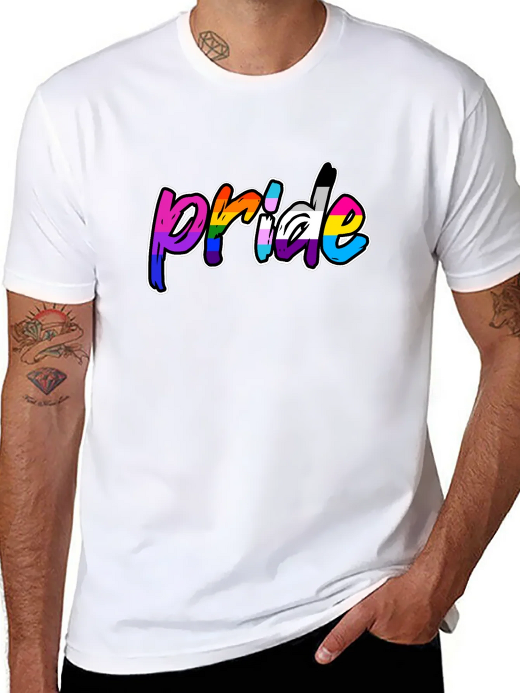 Pride Rainbow Graphic T-Shirt product image 10