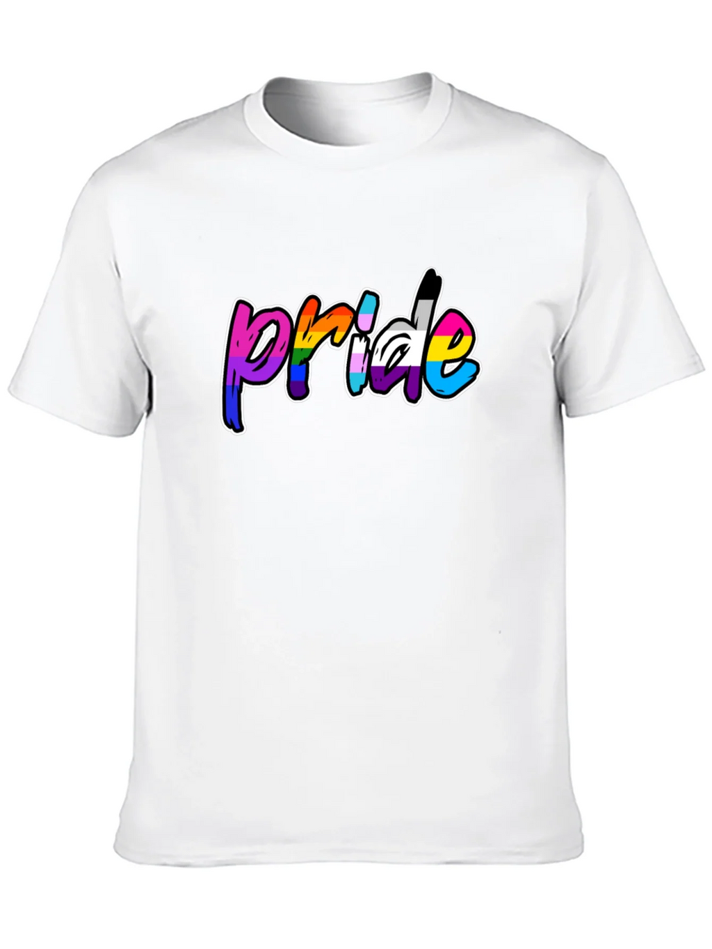 Pride Rainbow Graphic T-Shirt product image 12