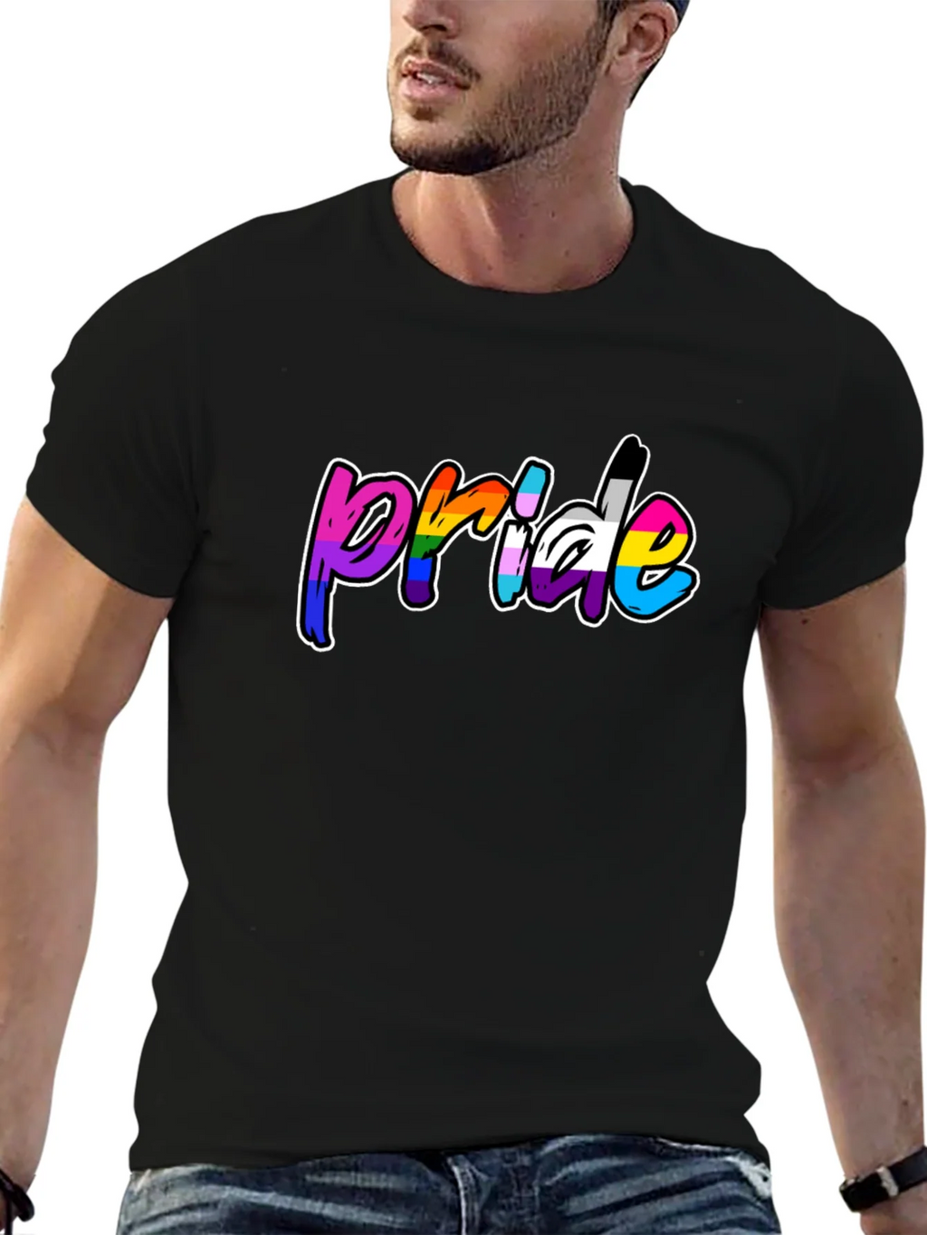 Pride Rainbow Graphic T-Shirt product image 9