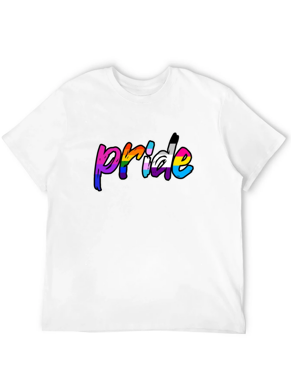Pride Rainbow Graphic T-Shirt product image 3