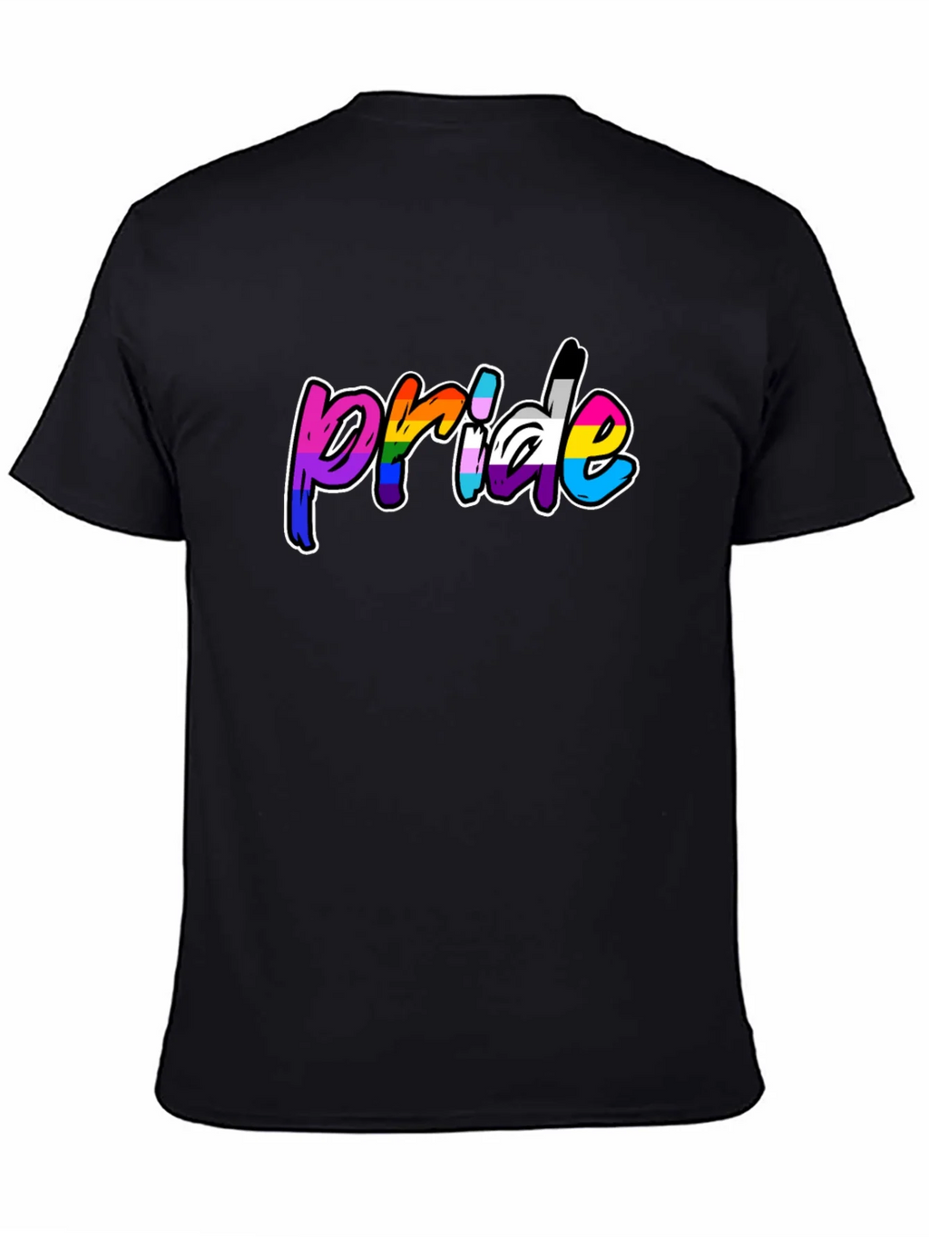 Pride Rainbow Graphic T-Shirt product image 7