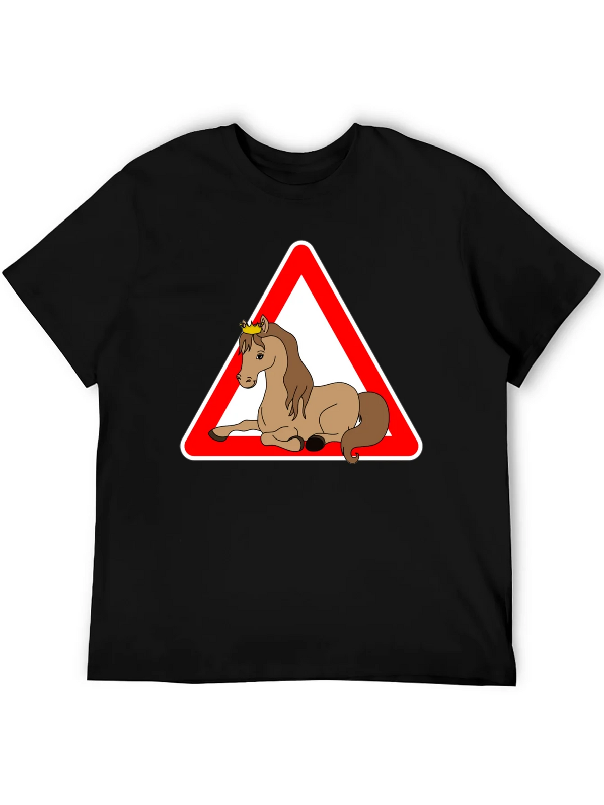 Novelty Horse Crossing T-Shirt product image 8