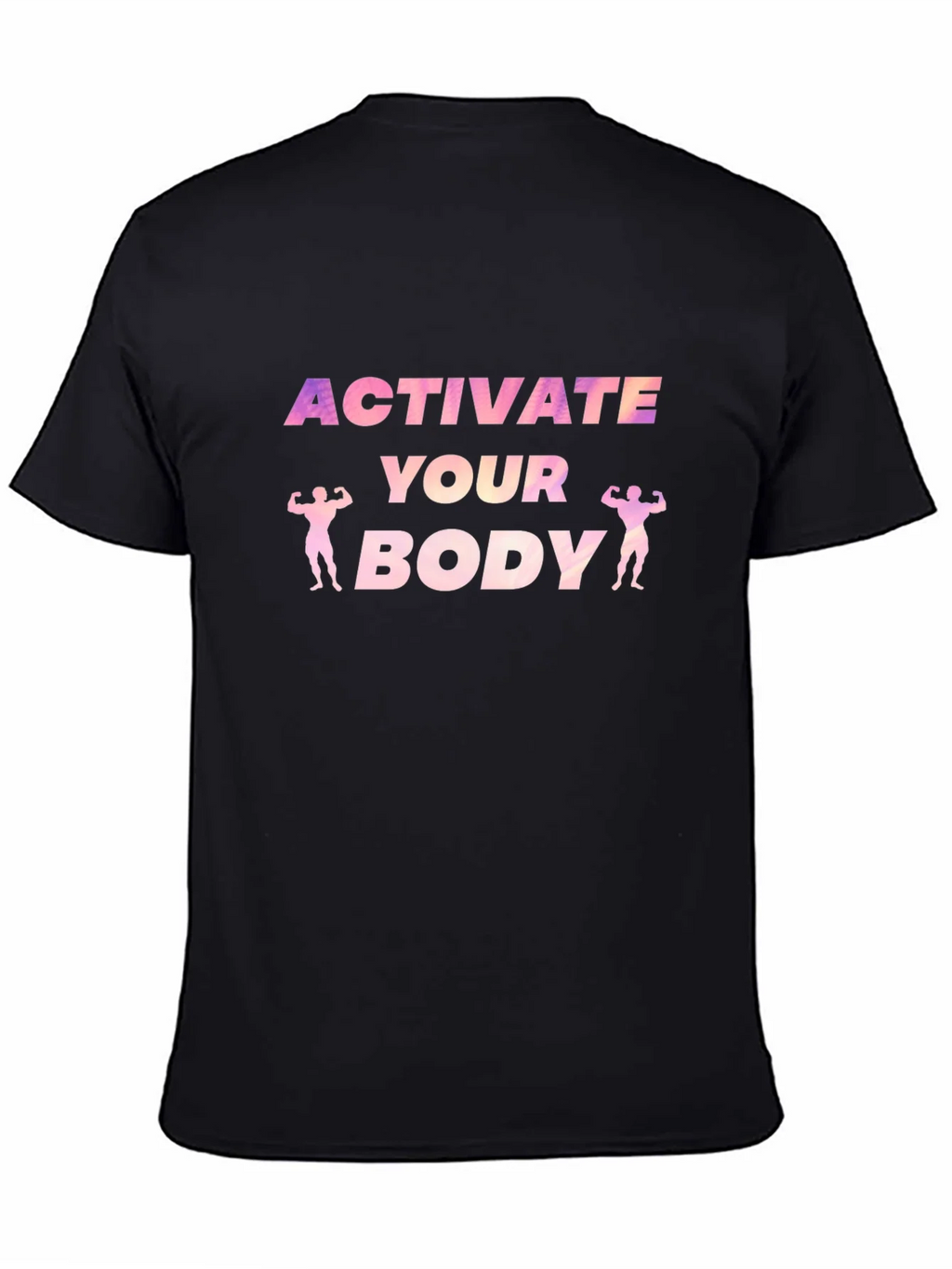 Activate Your Body Graphic Tee - Black product image 7