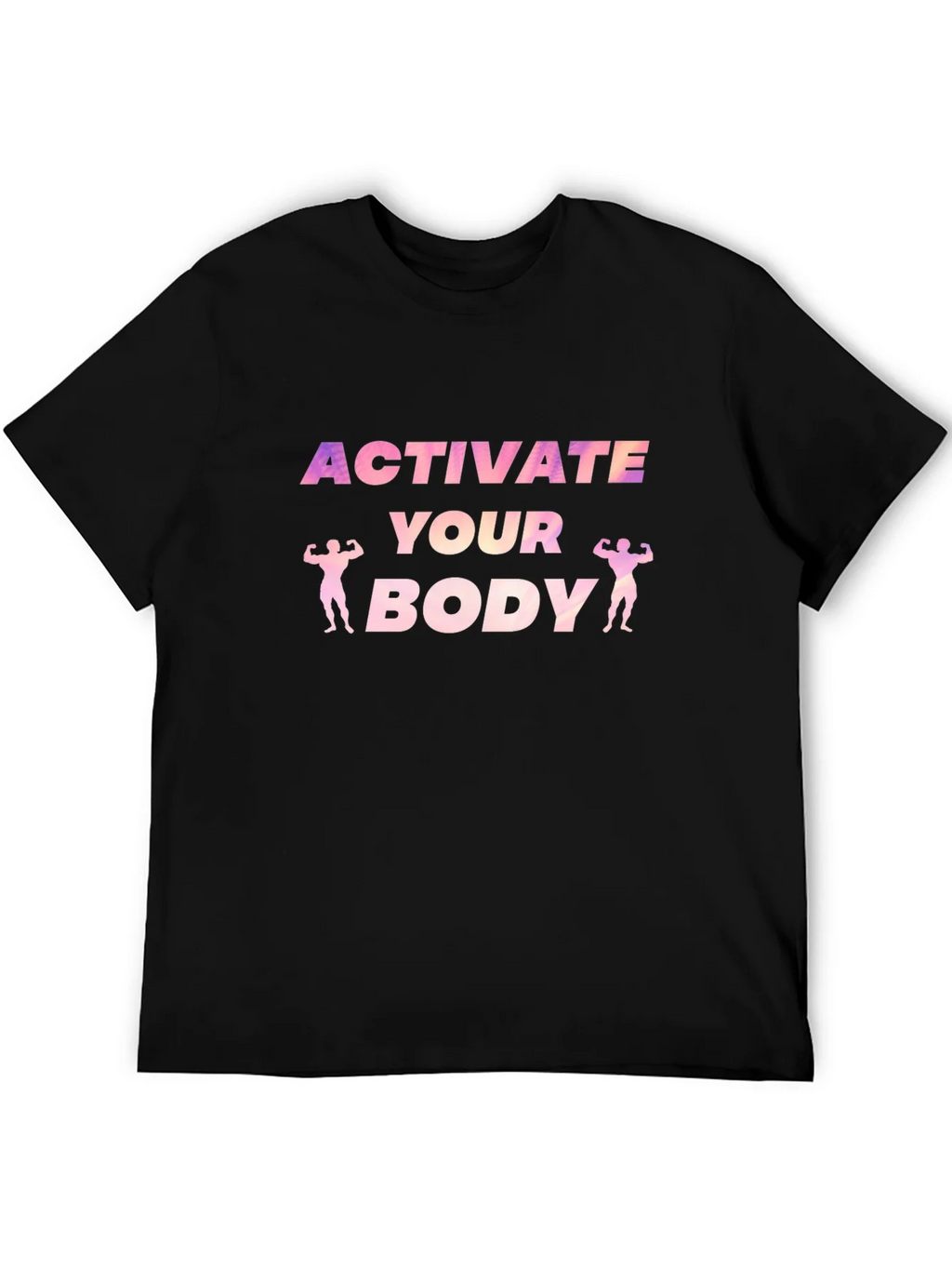 Activate Your Body Graphic Tee - Black product image 8