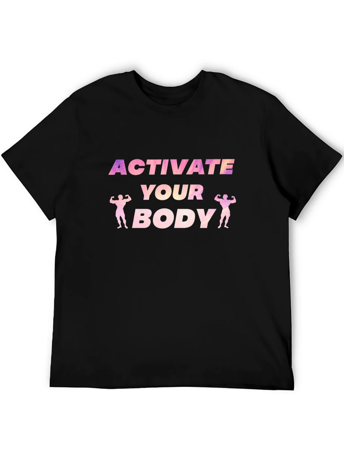 Activate Your Body Graphic Tee - Black product image 8