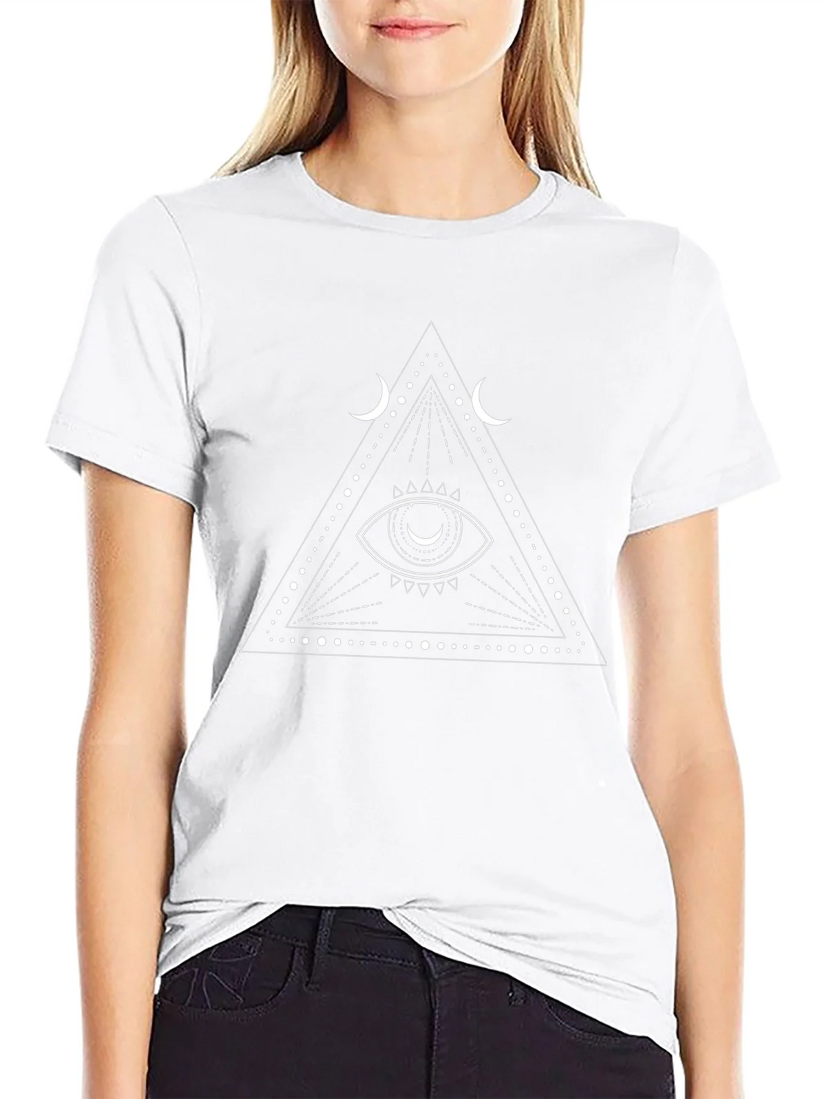 Mystic Eye Graphic Black T-Shirt product image 11
