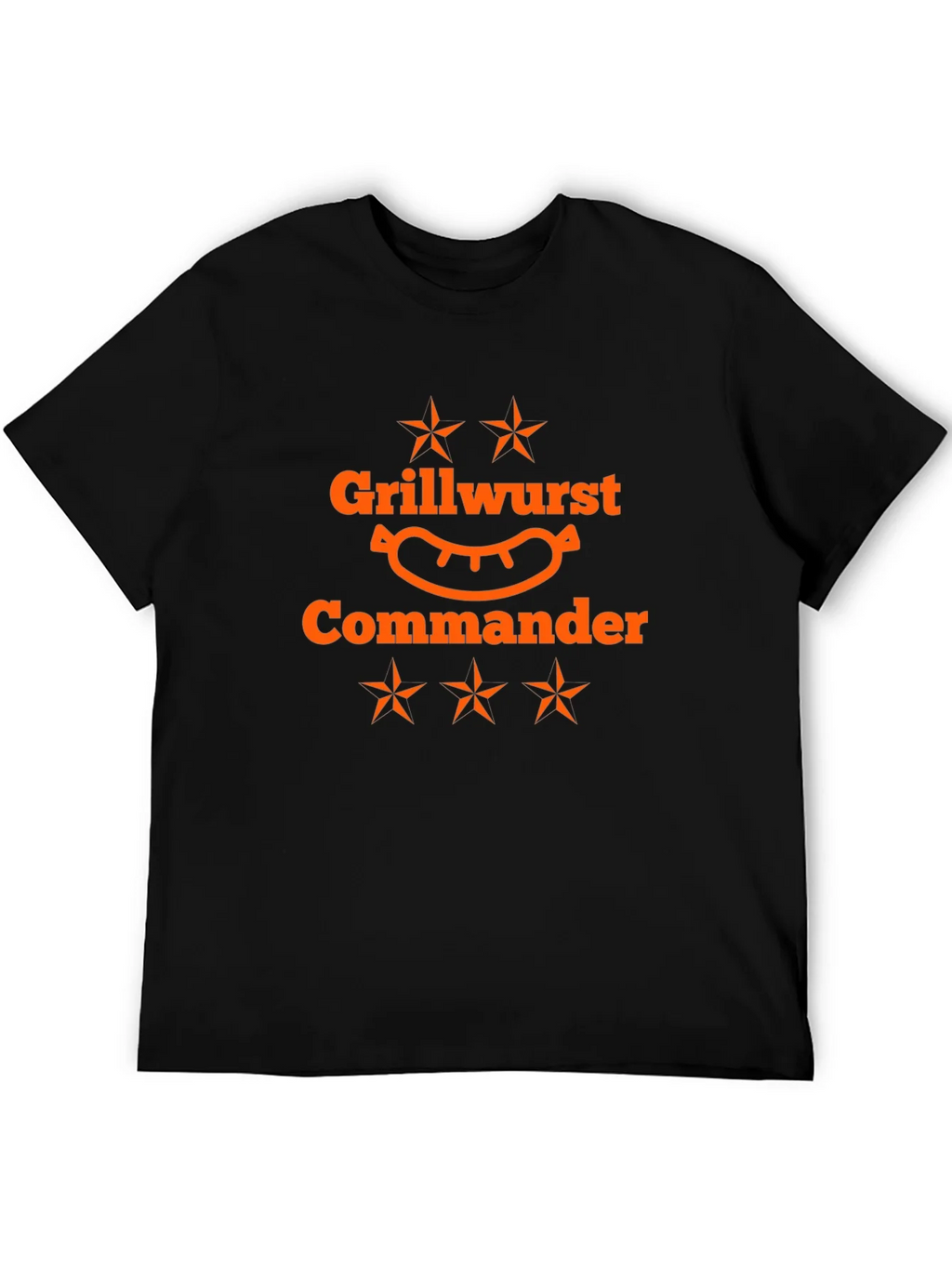 Grillwurst Commander Black T-Shirt product image 8