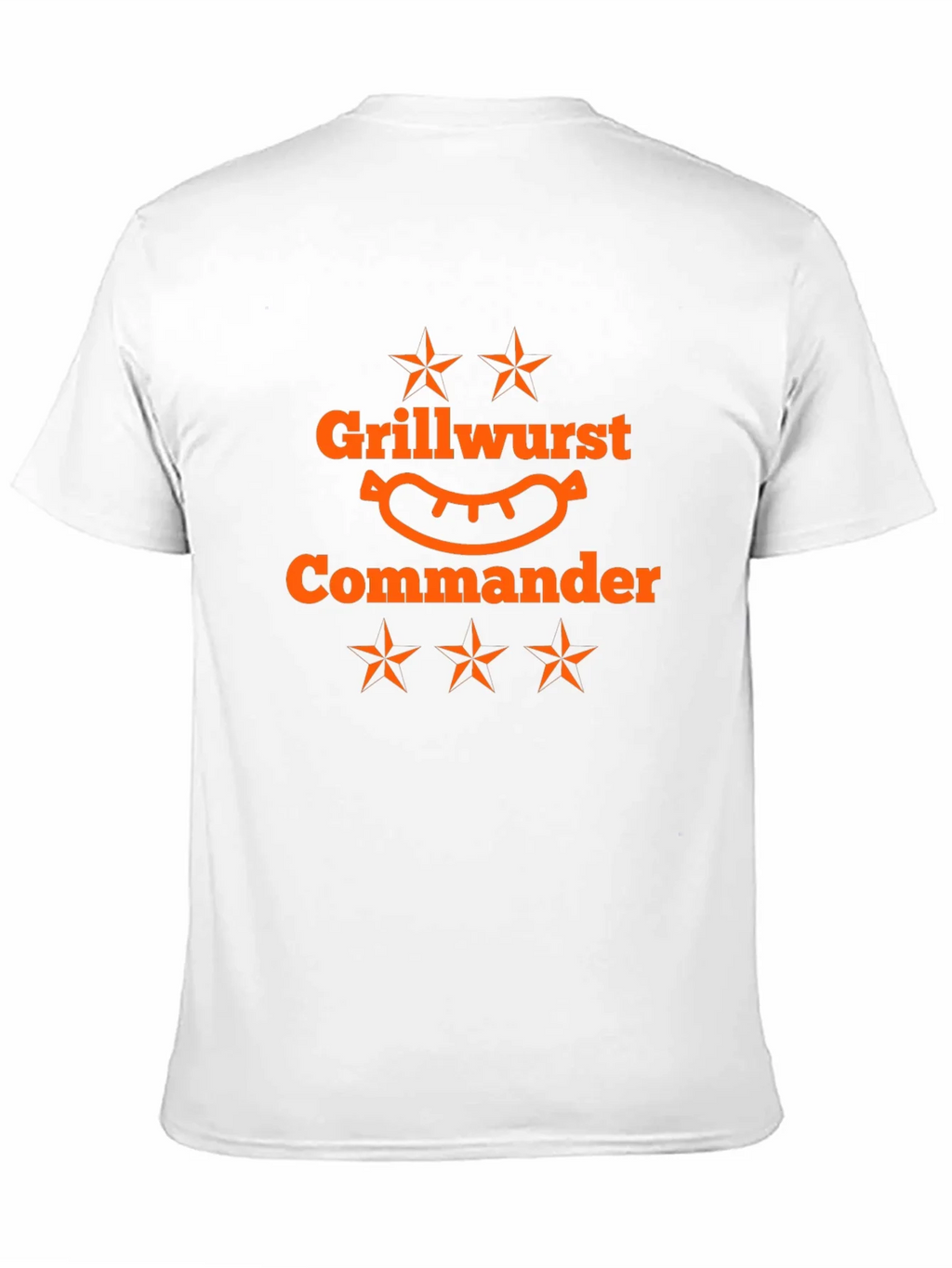 Grillwurst Commander Black T-Shirt product image 2