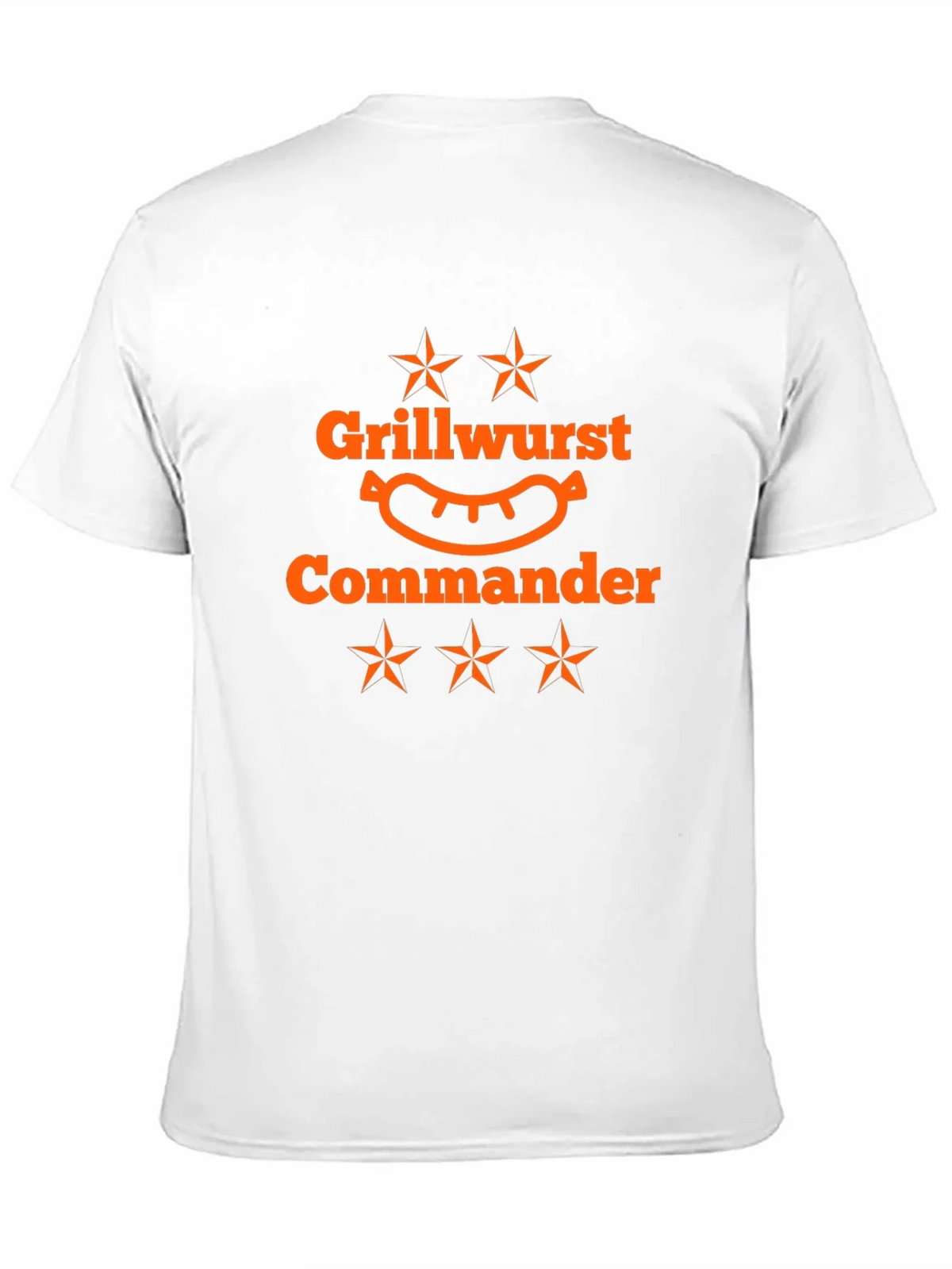 Grillwurst Commander Black T-Shirt product image 2