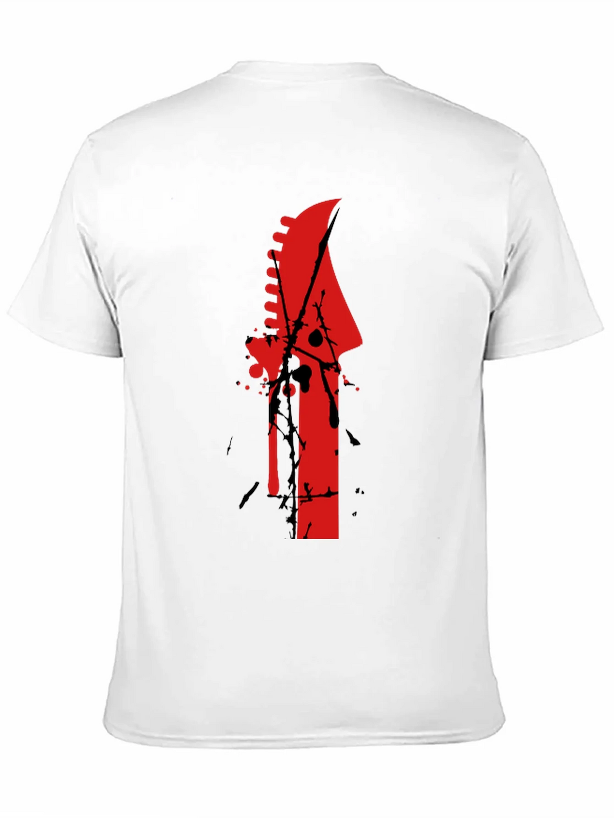 Edgy Guitar Headstock T-Shirt product image 2